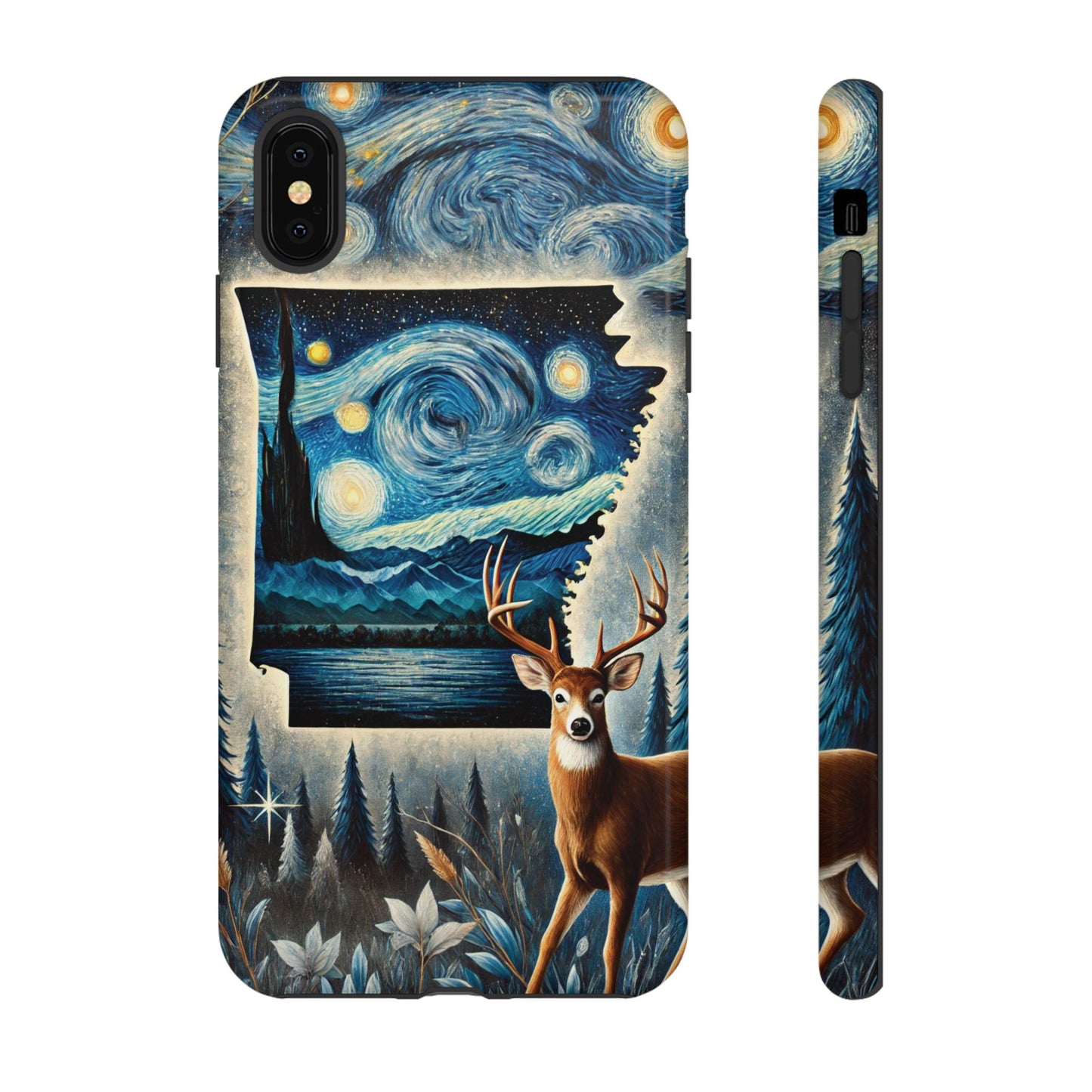 Arkansas Starry Sky Tough Case for iPhone