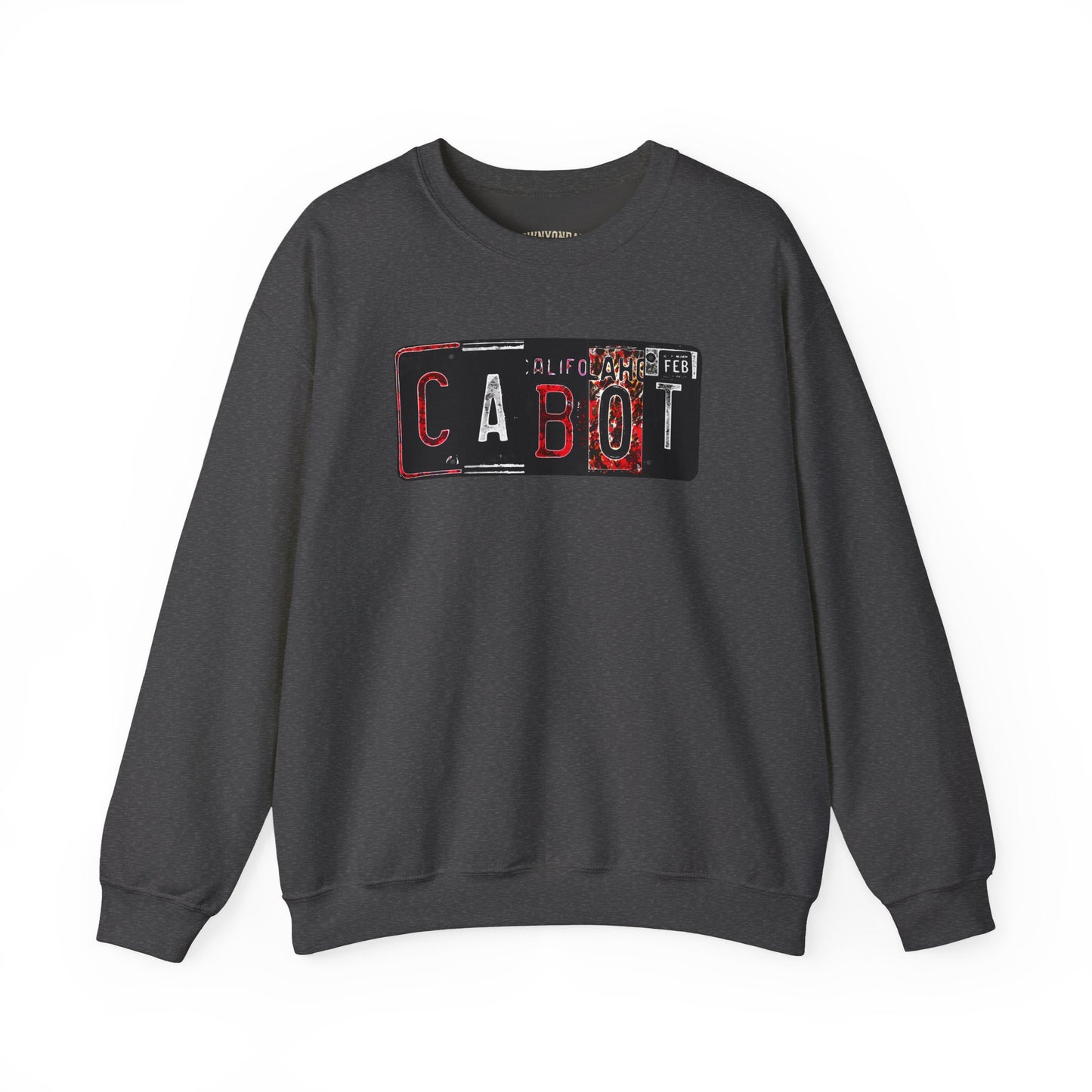 Cabot, Arkansas License Plate Crewneck Sweatshirt