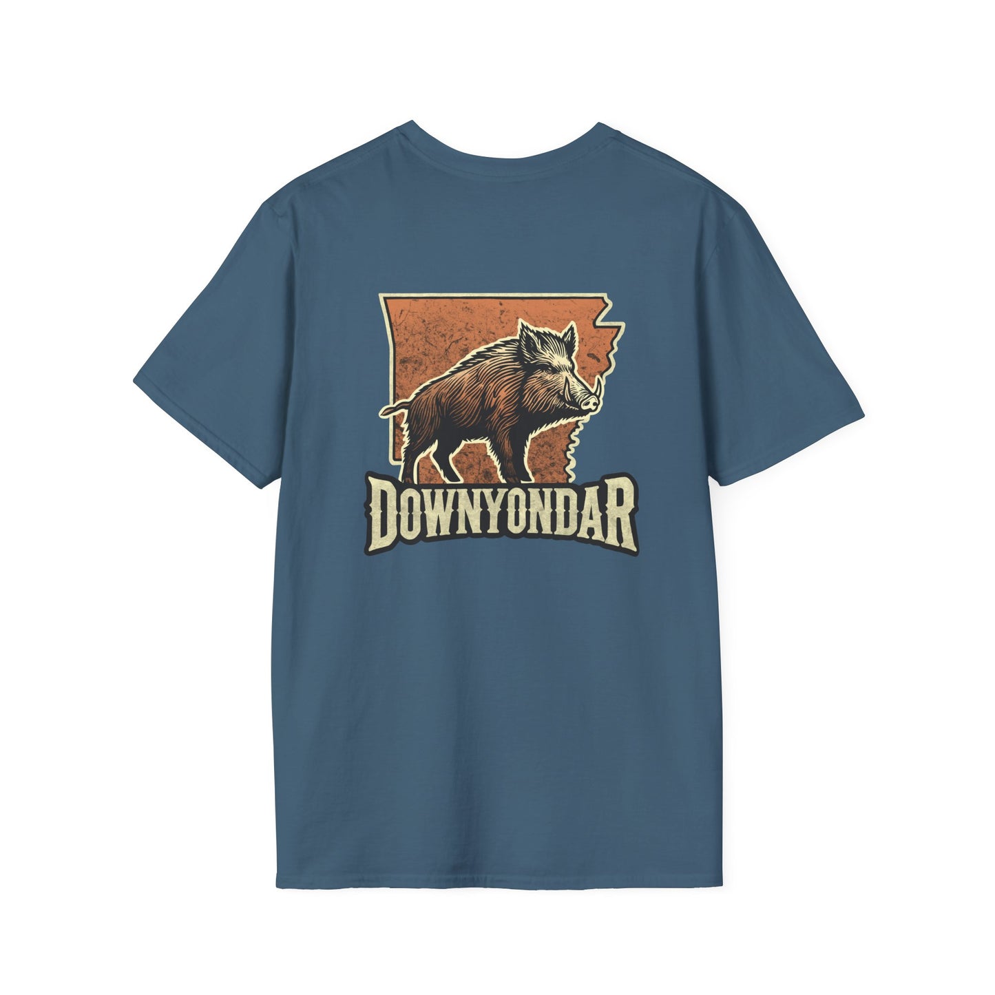 Arkansas Wildboar Hunting Unisex Softstyle T-Shirt