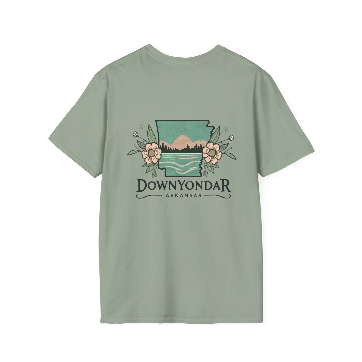 DownYondAR Arkansas Natural State Unisex Softstyle T-Shirt