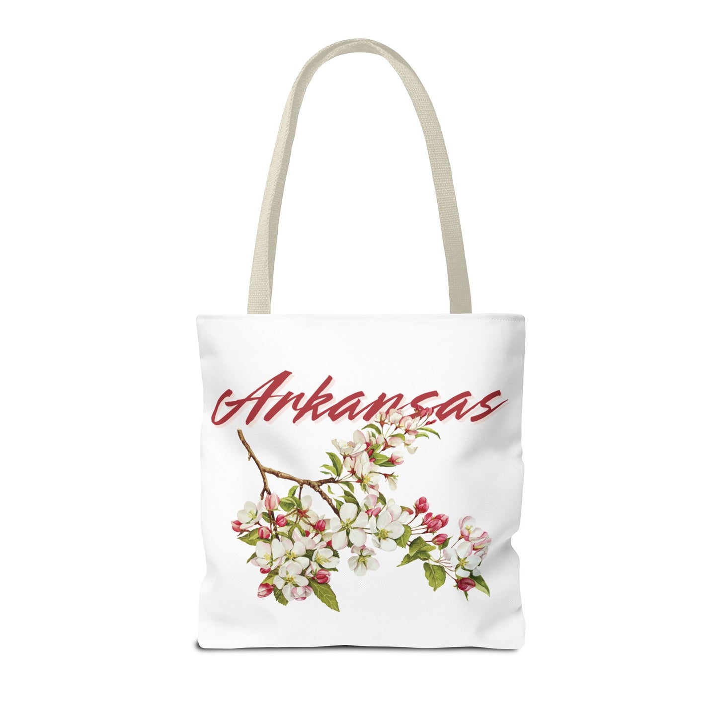 Arkansas Apple Blossom Tote Bag