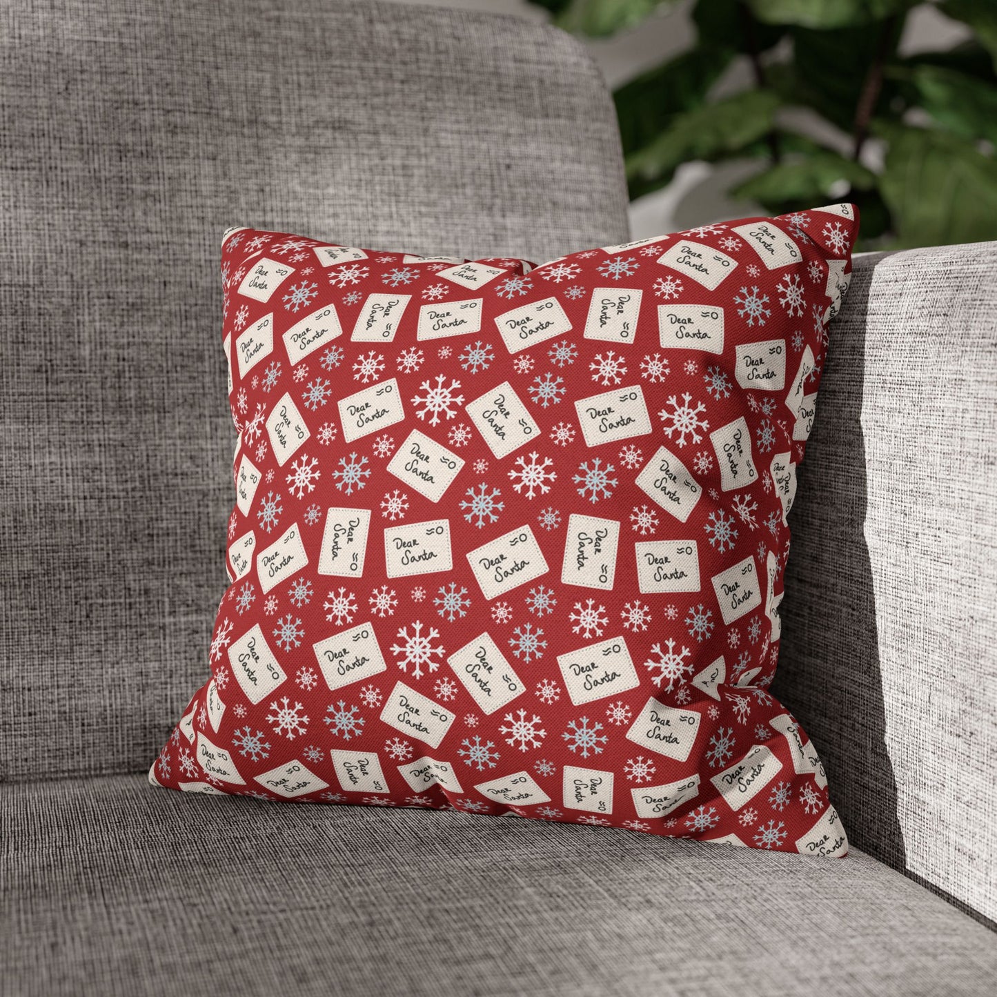 Dear Santa Throw Pillow