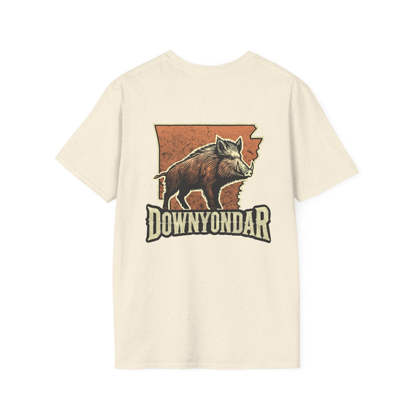 Arkansas Wildboar Hunting Unisex Softstyle T-Shirt