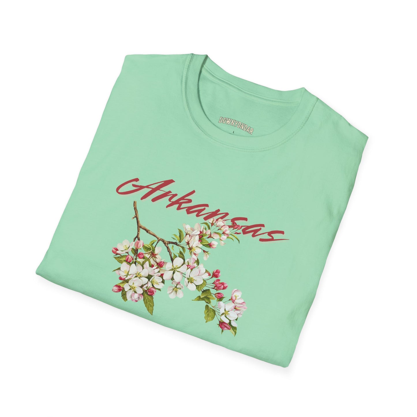 Arkansas Apple Blossom Unisex Softstyle T-Shirt