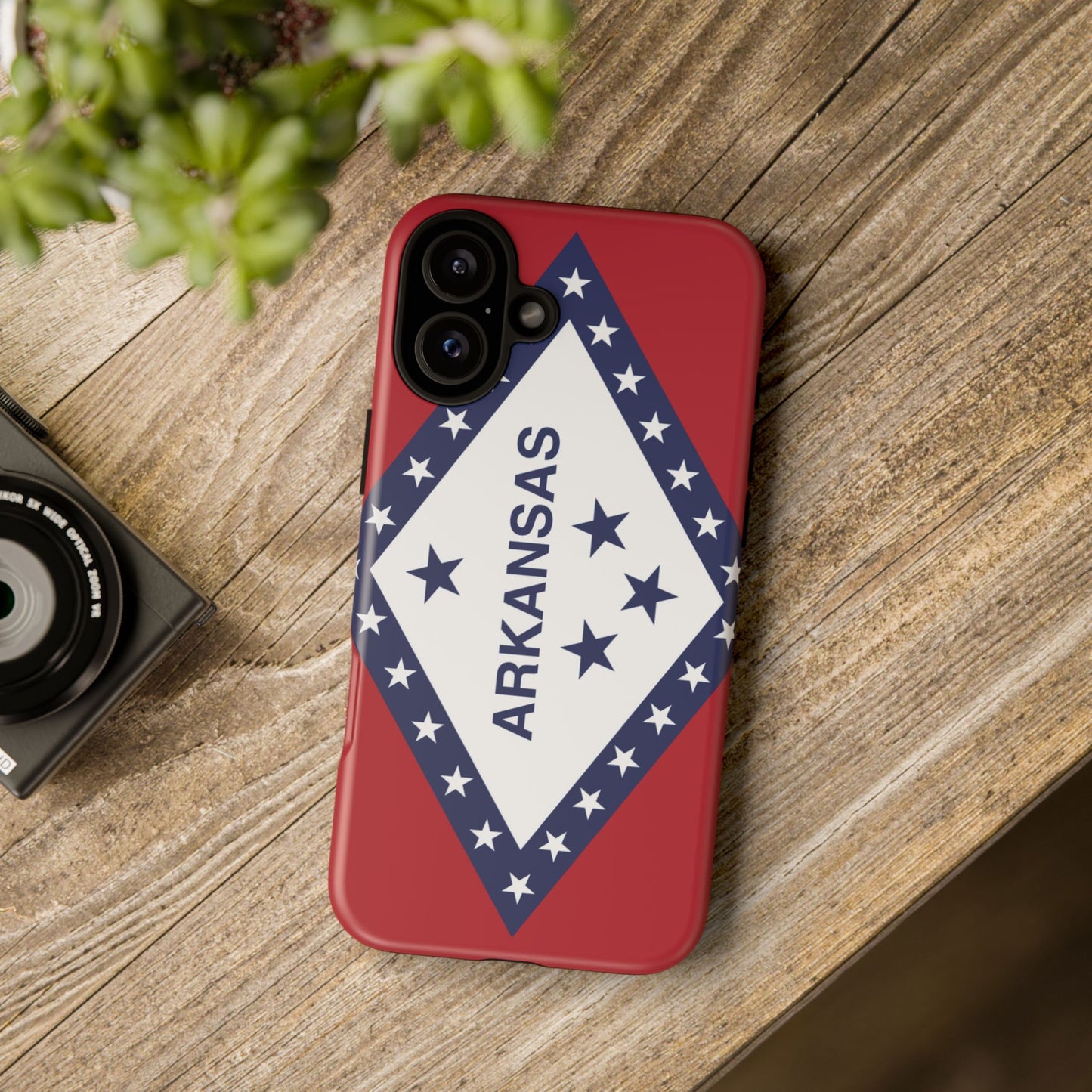 Arkansas State Flag Tough Case for iPhone