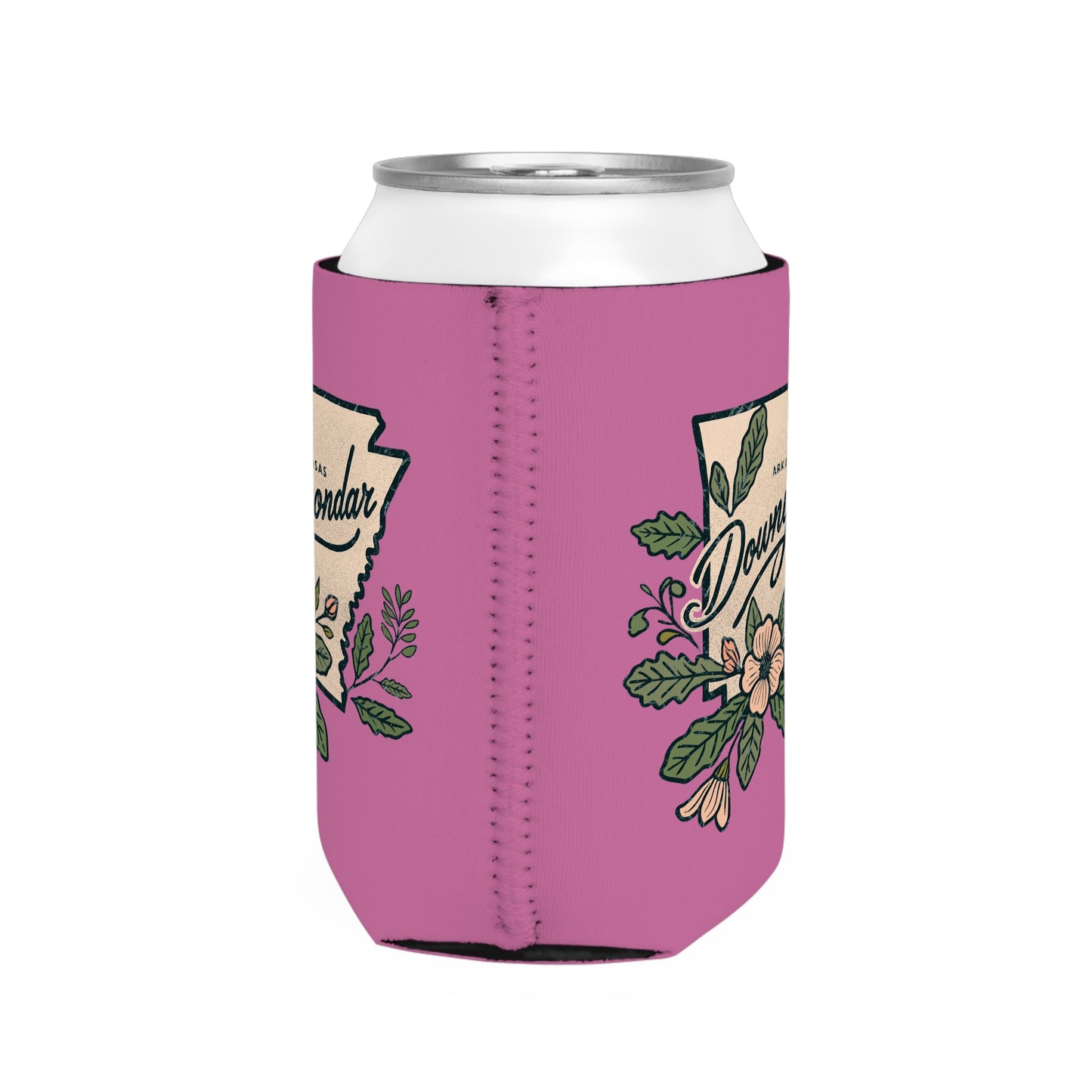 DownYondAR Floral Natural State Can Cooler Sleeve