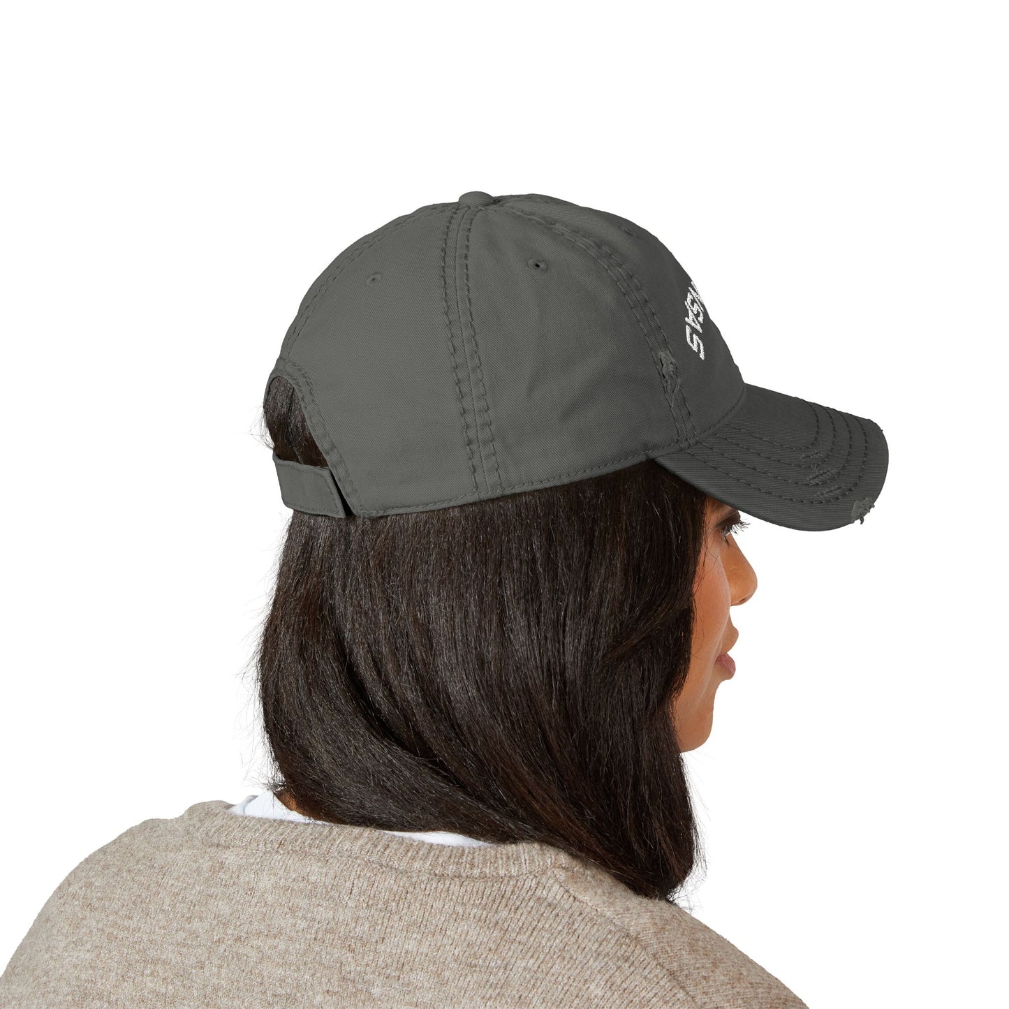 Distressed Upside Down Arkansas Embroidered Dad Hat — Vintage State Baseball Cap