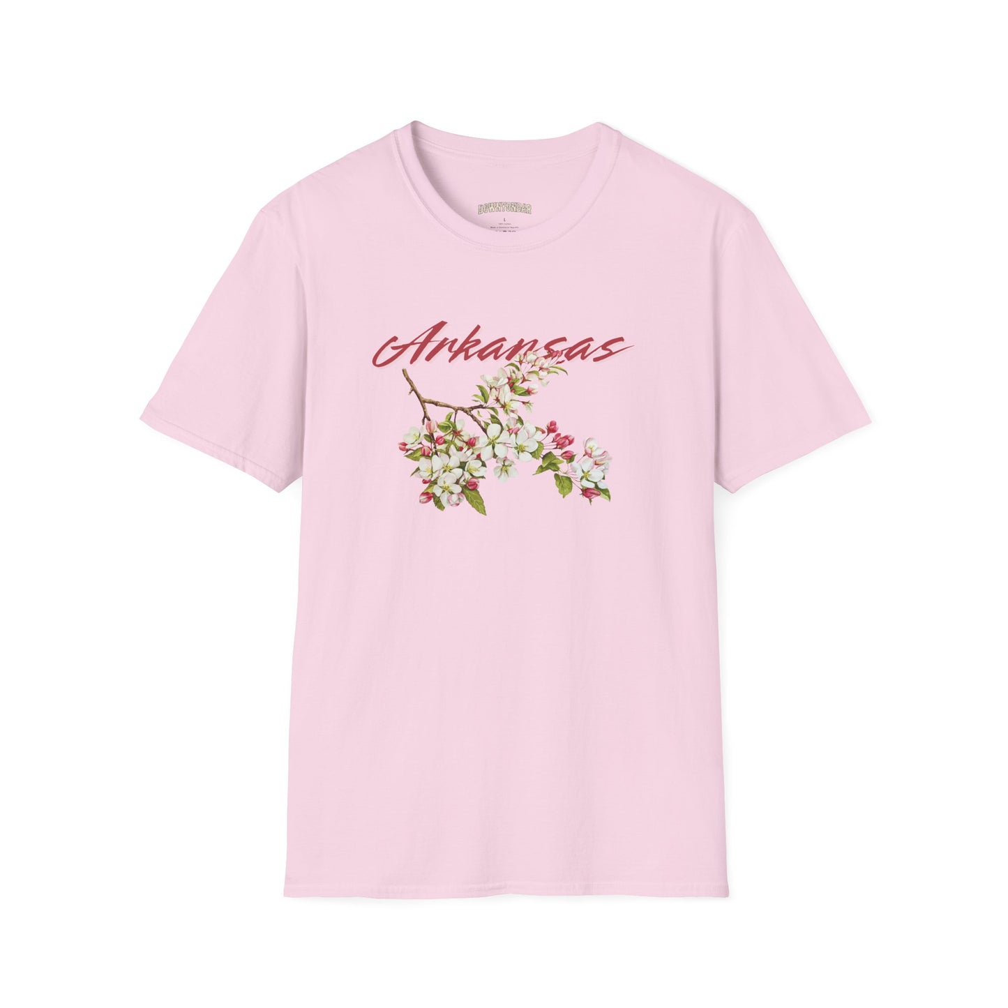 Arkansas Apple Blossom Unisex Softstyle T-Shirt