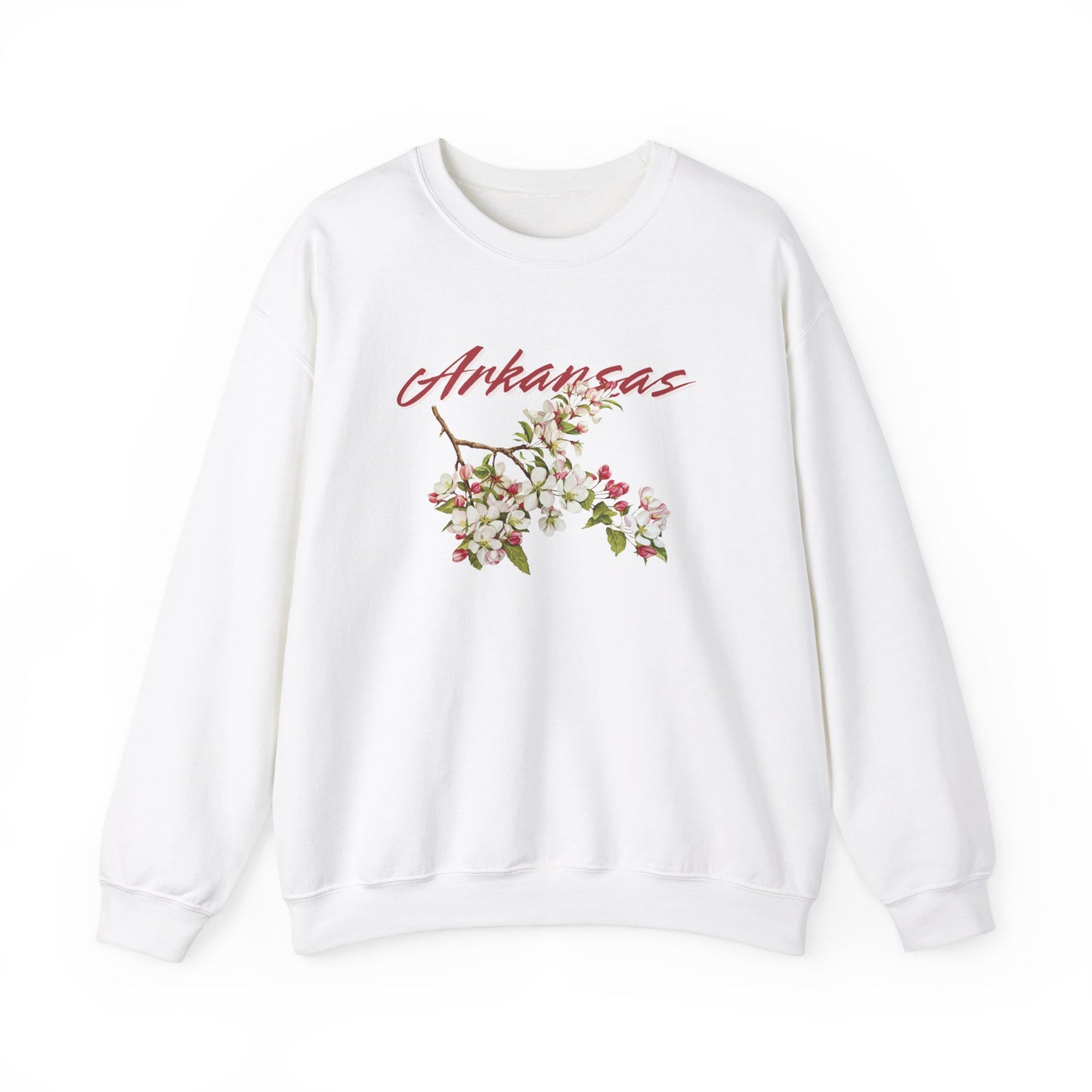 Arkansas Apple Blossom Unisex Heavy Blend™ Crewneck Sweatshirt