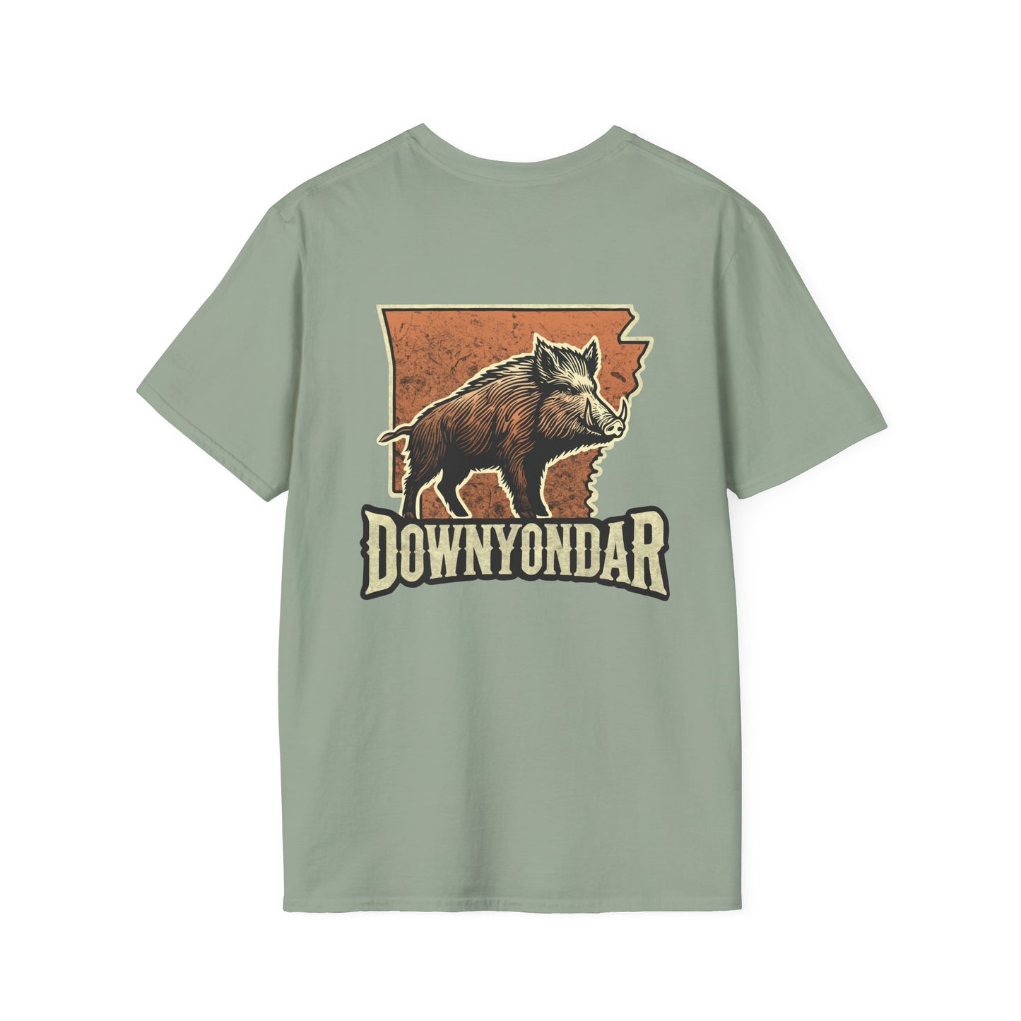 Arkansas Wildboar Hunting Unisex Softstyle T-Shirt