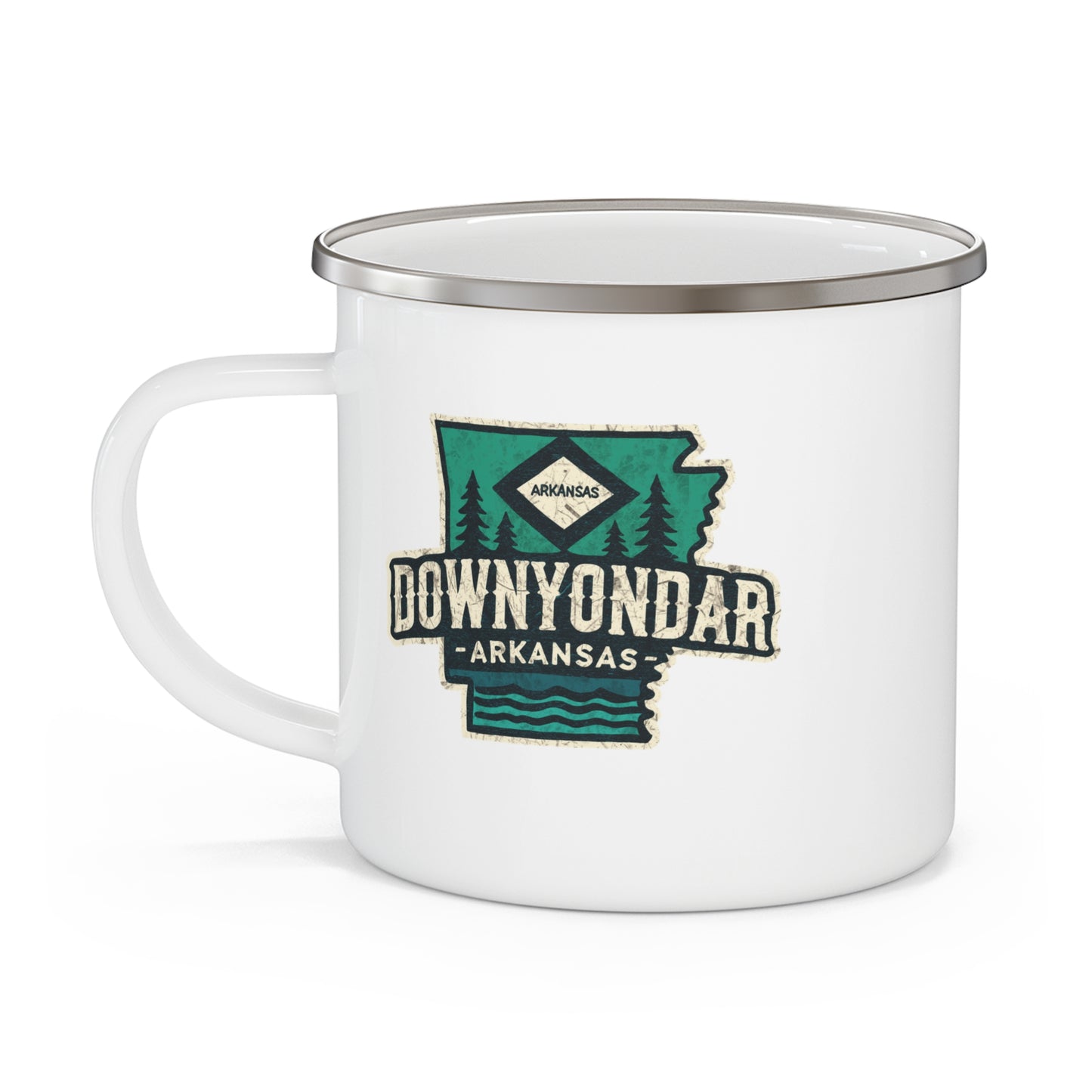 DownYondAR Enamel Camping Mug