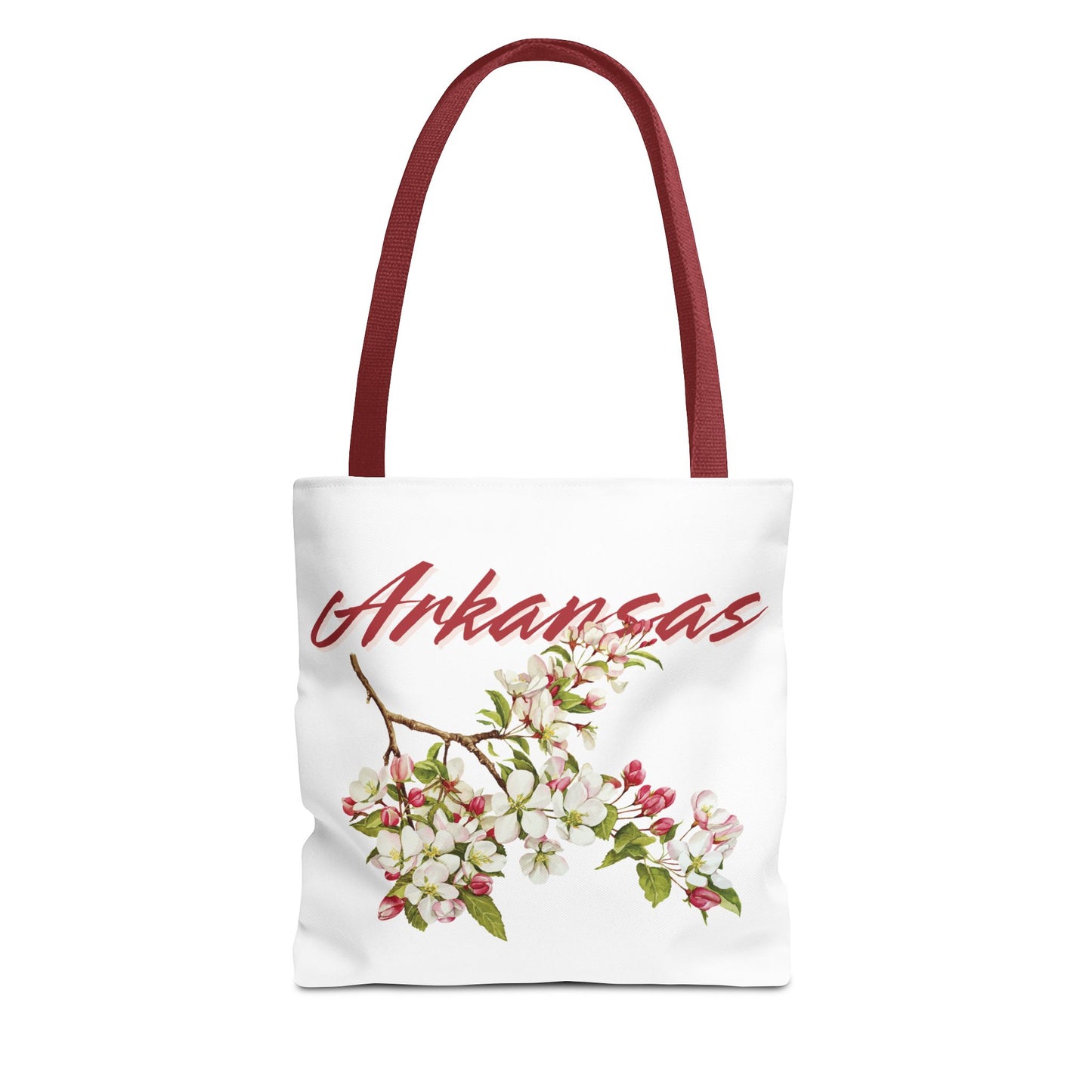 Arkansas Apple Blossom Tote Bag