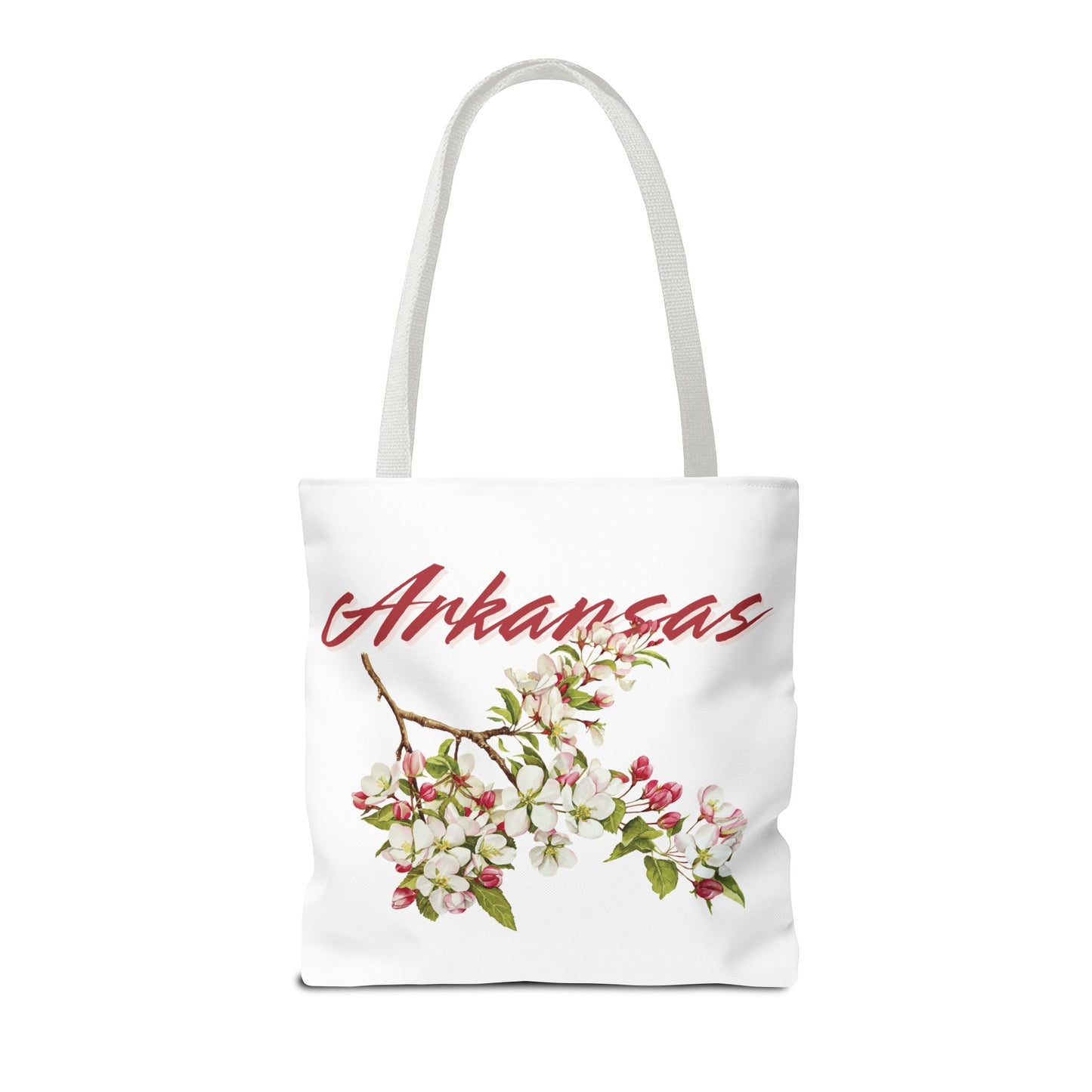 Arkansas Apple Blossom Tote Bag