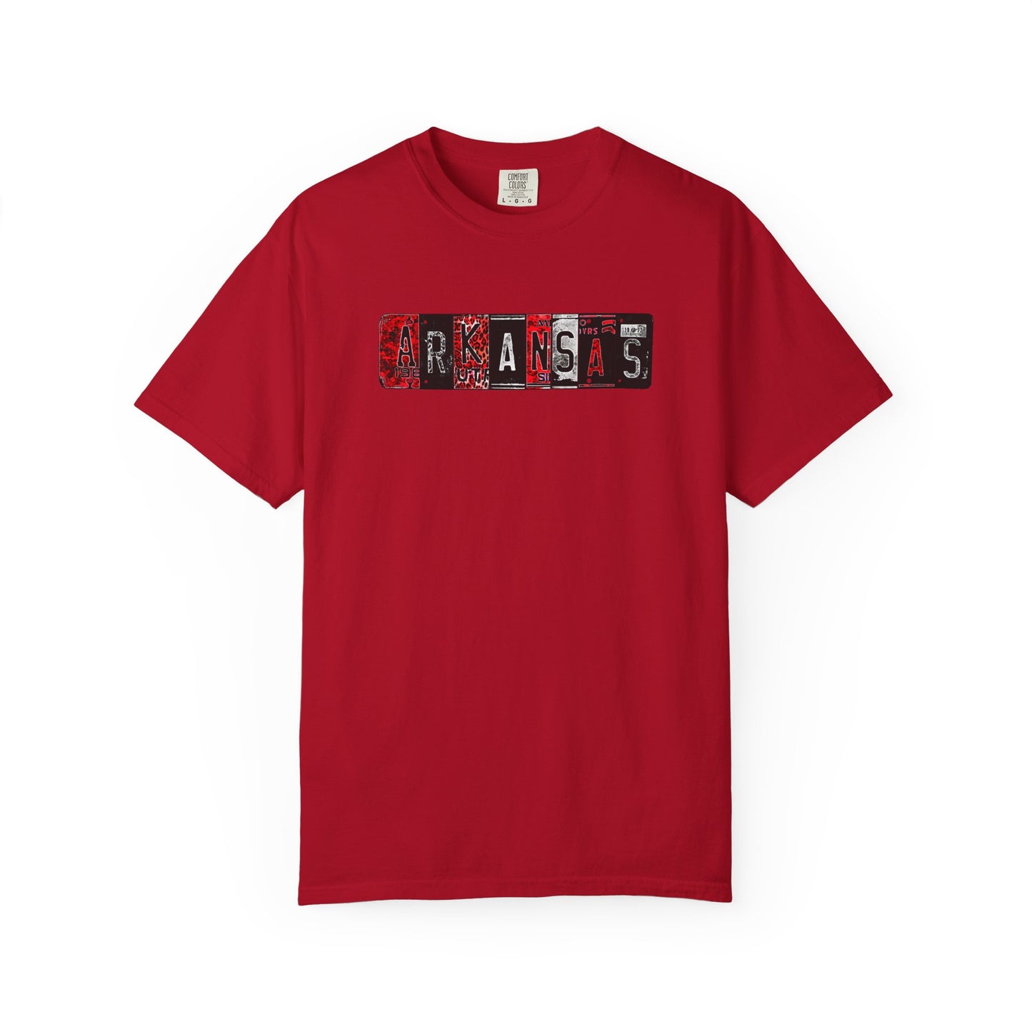 Arkansas License Plate Comfort Colors® T-Shirt