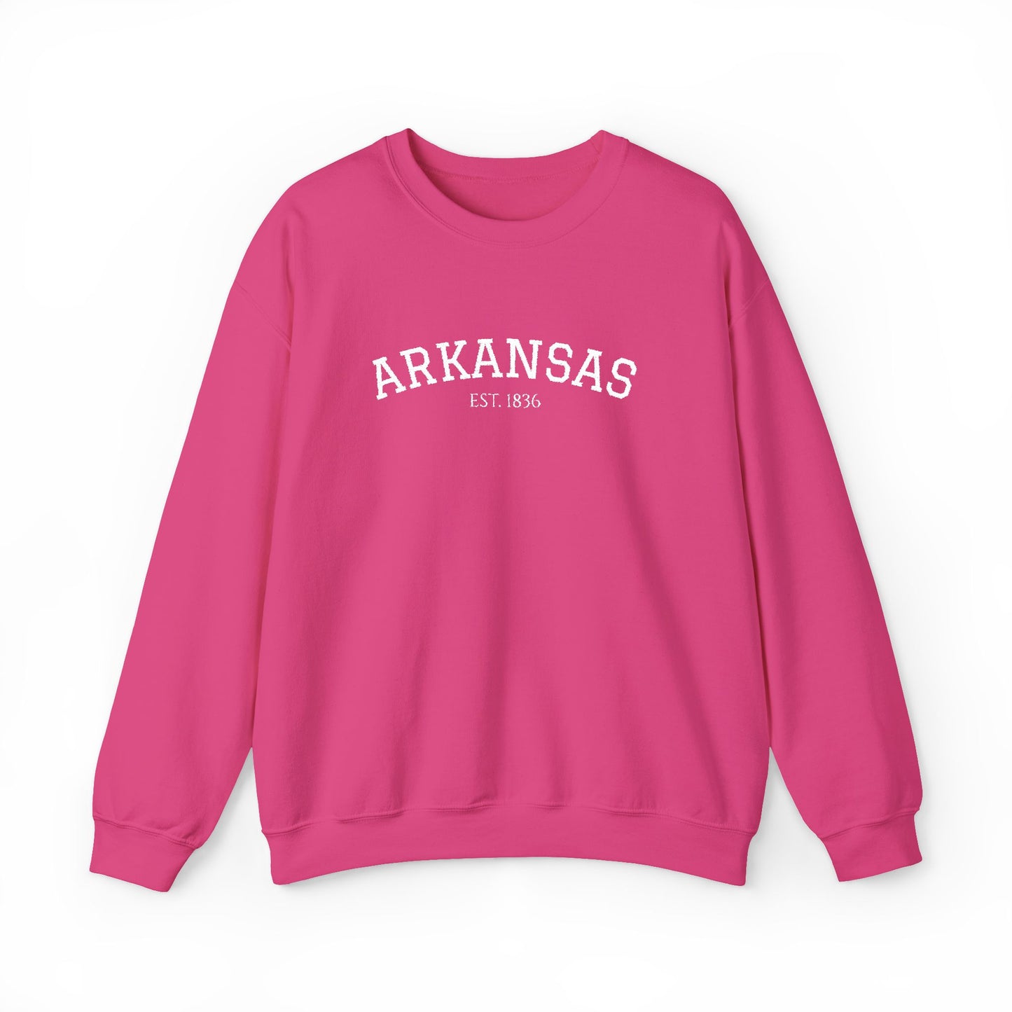 Arkansas Vintage Crewneck Sweatshirt — Classic State Pride Pullover