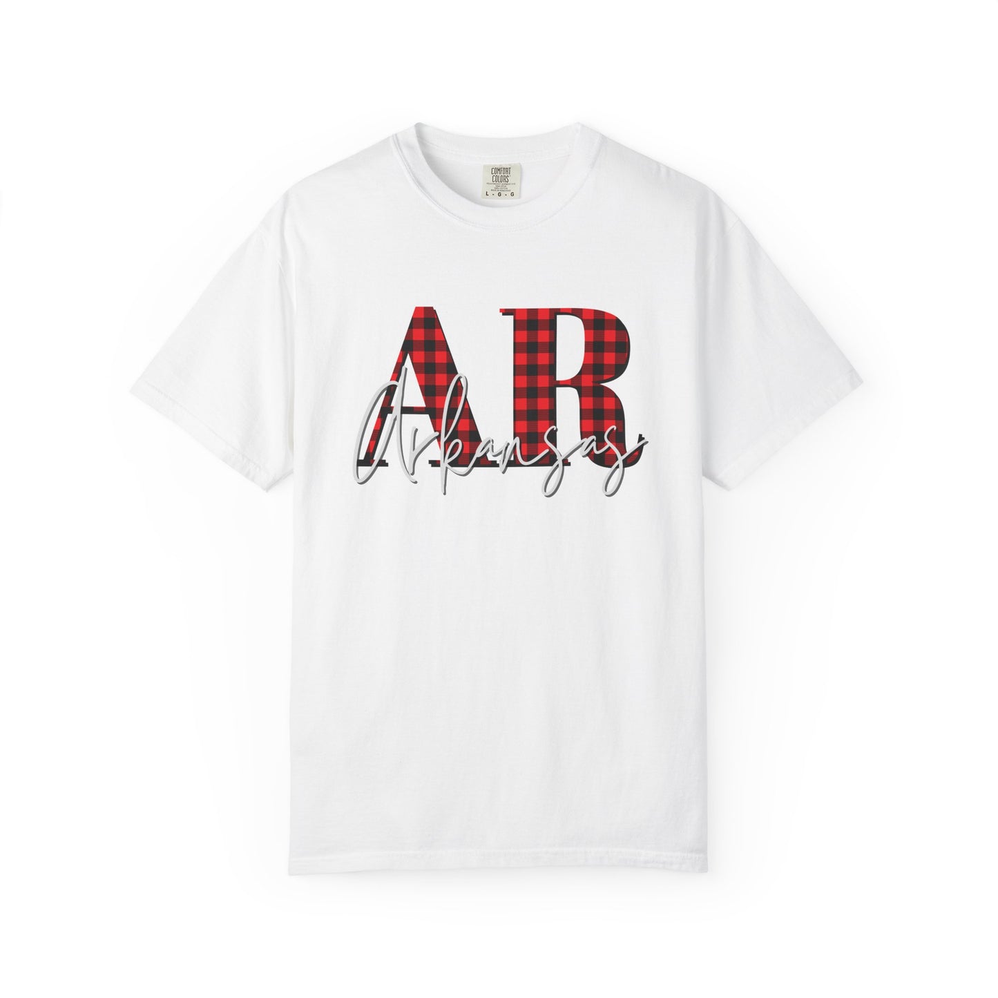 Buffalo Plaid AR Arkansas Comfort Colors® T-Shirt
