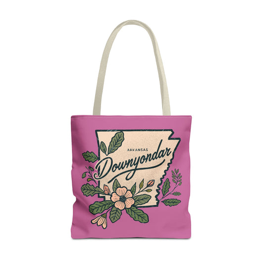 DownYondAR Floral Natural State Tote Bag