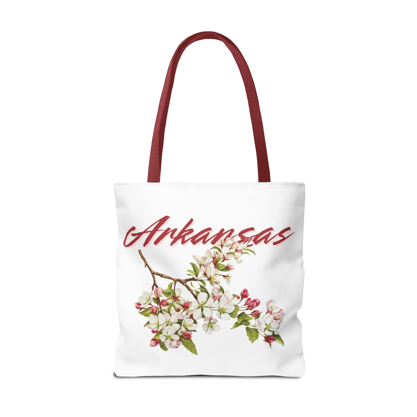 Arkansas Apple Blossom Tote Bag