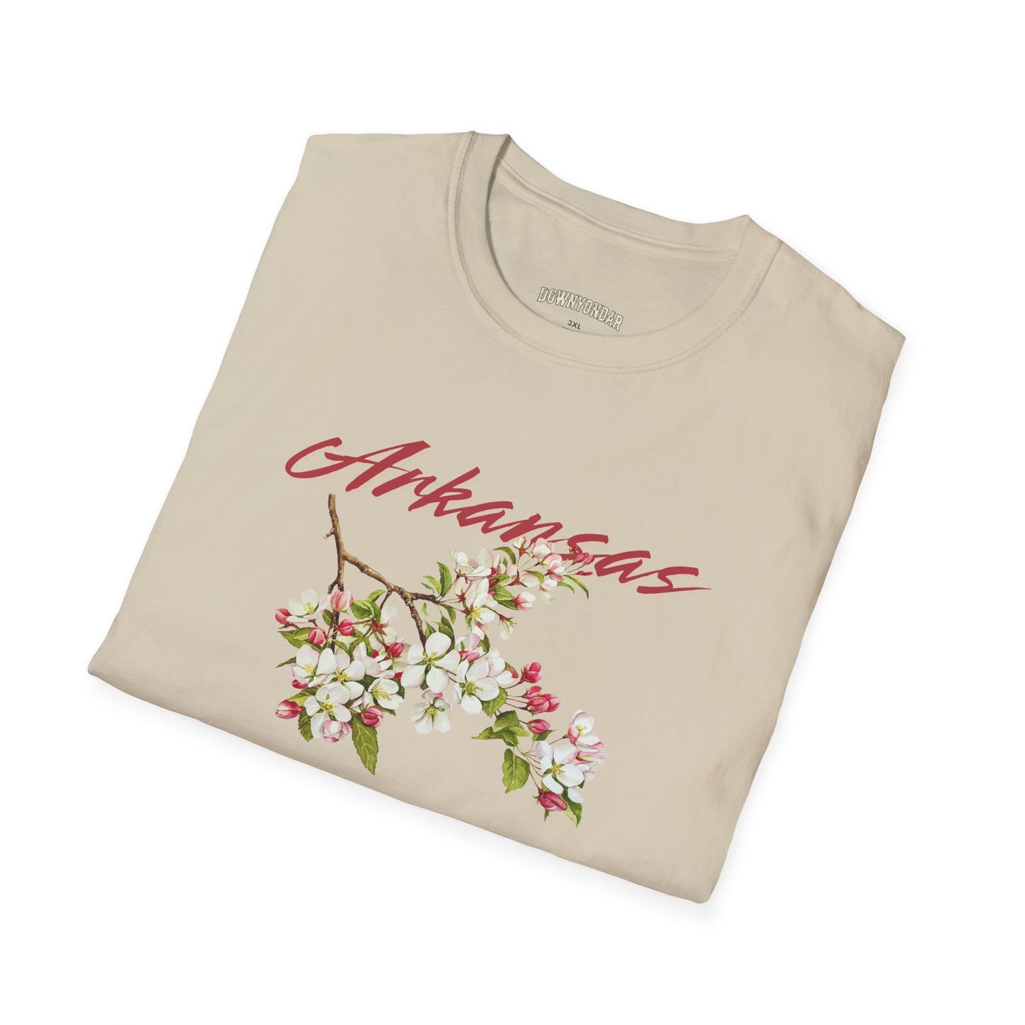 Arkansas Apple Blossom Unisex Softstyle T-Shirt