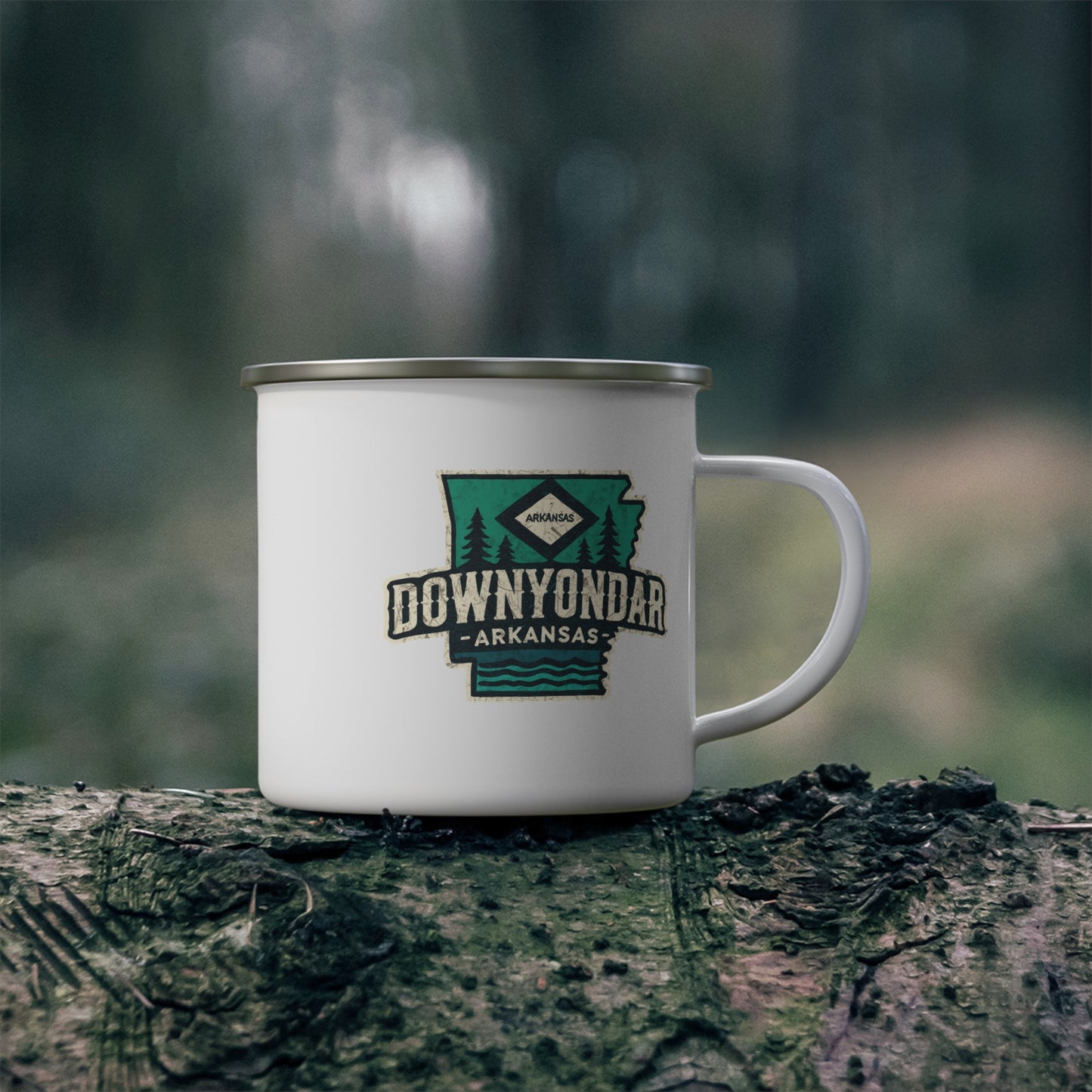 DownYondAR Enamel Camping Mug