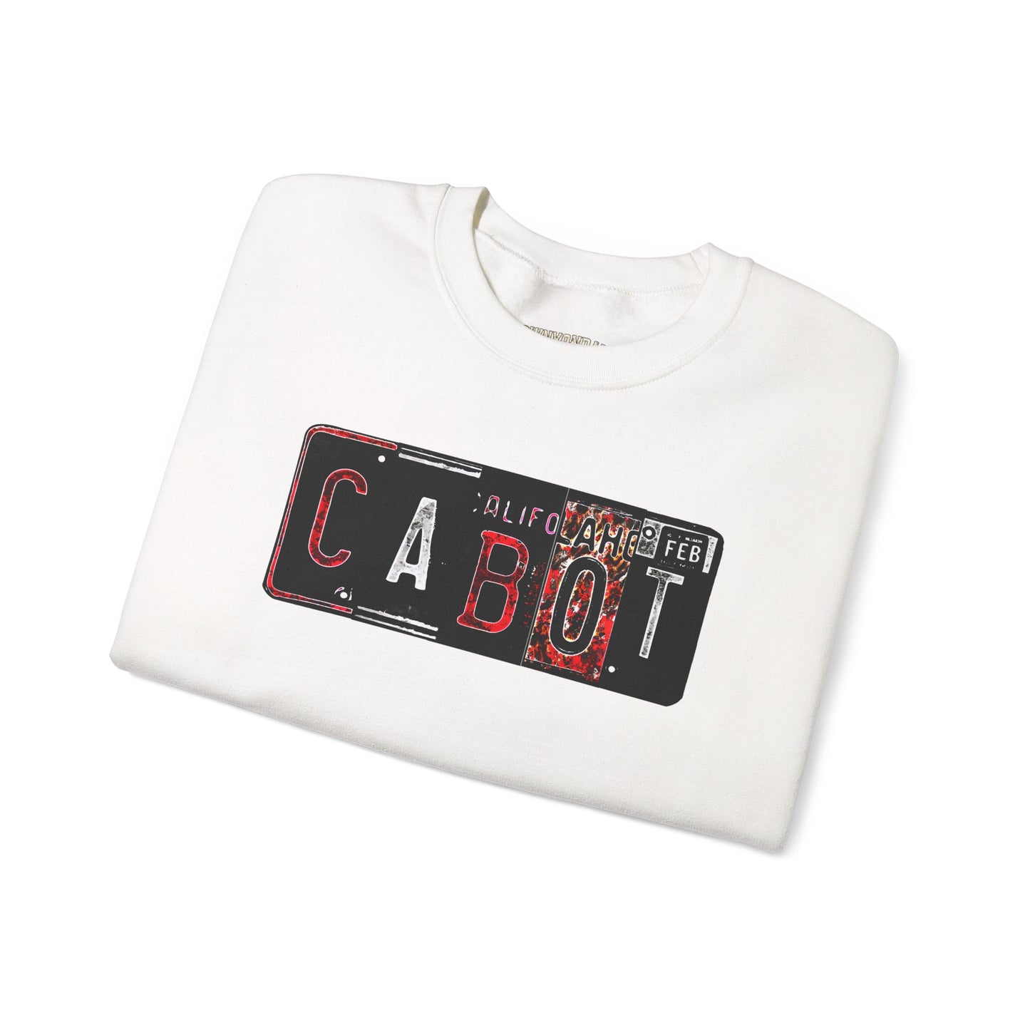 Cabot, Arkansas License Plate Crewneck Sweatshirt