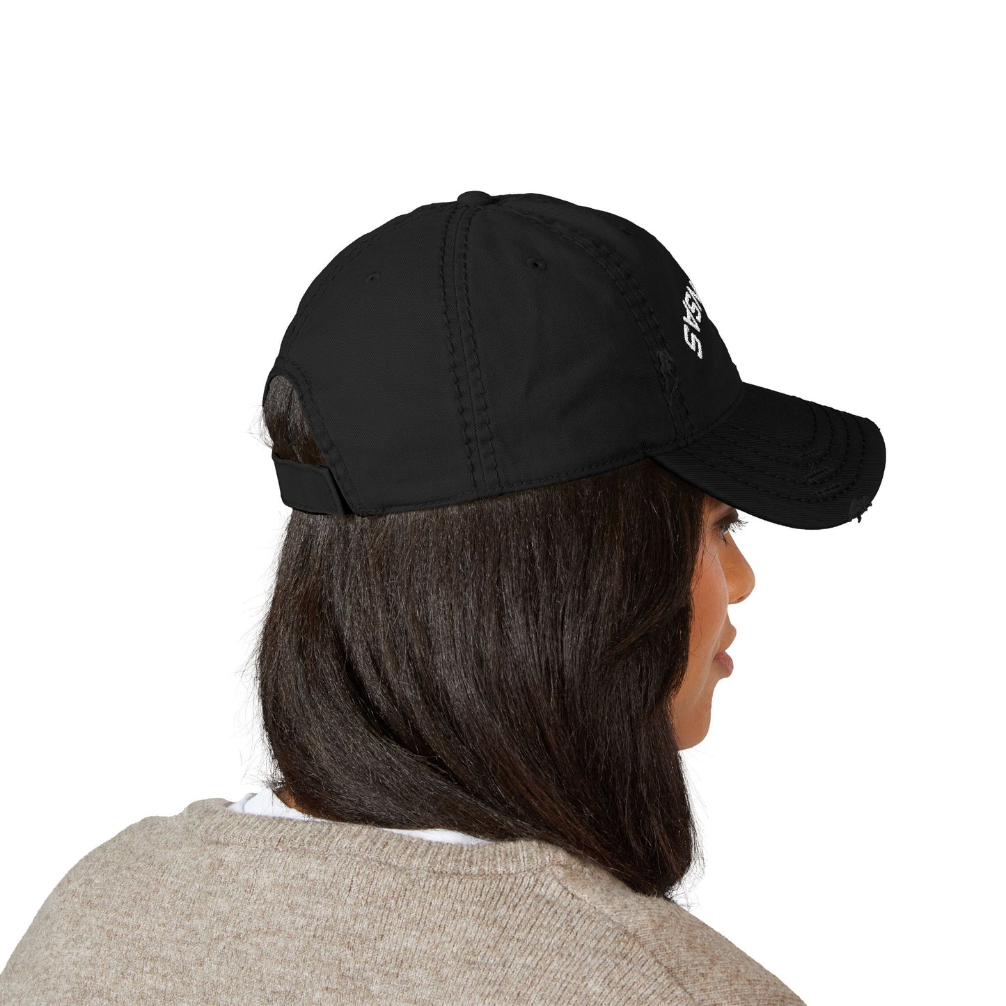 Distressed Upside Down Arkansas Embroidered Dad Hat — Vintage State Baseball Cap