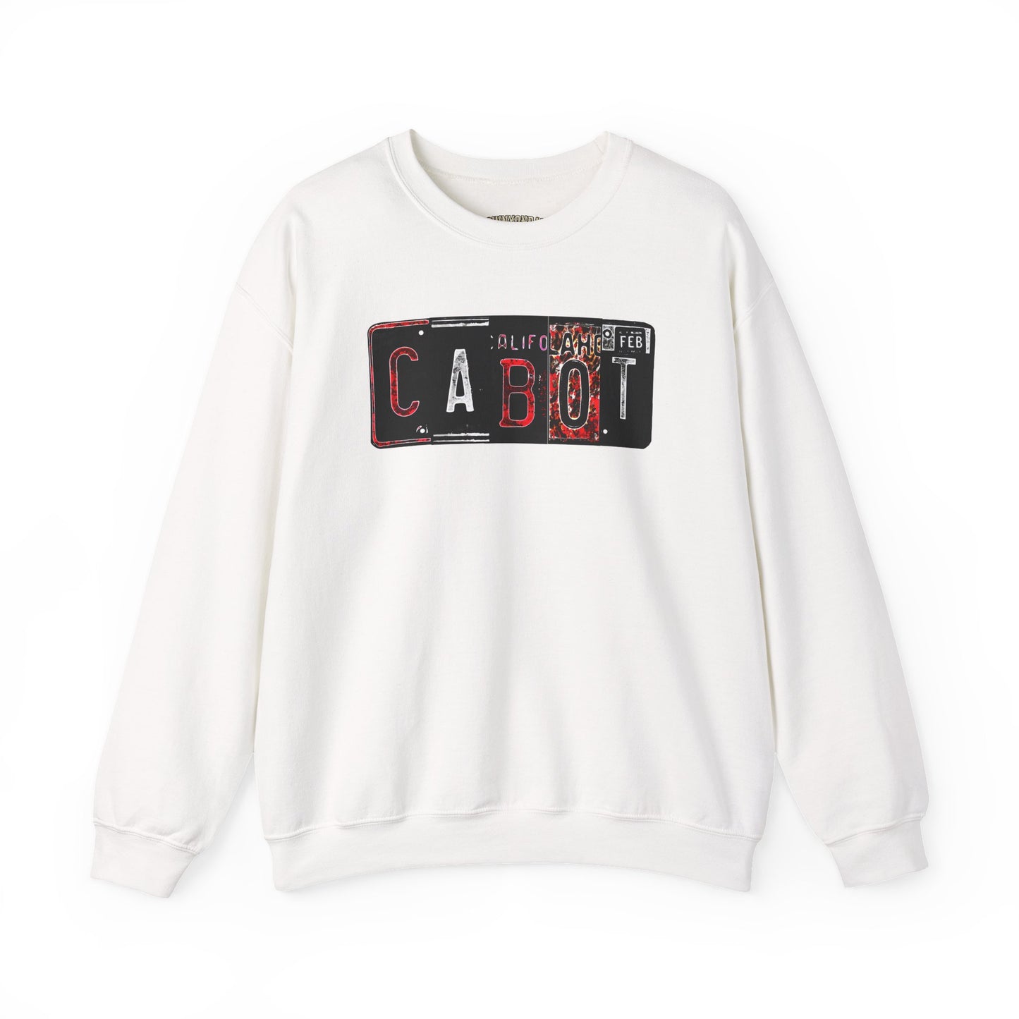 Cabot, Arkansas License Plate Crewneck Sweatshirt