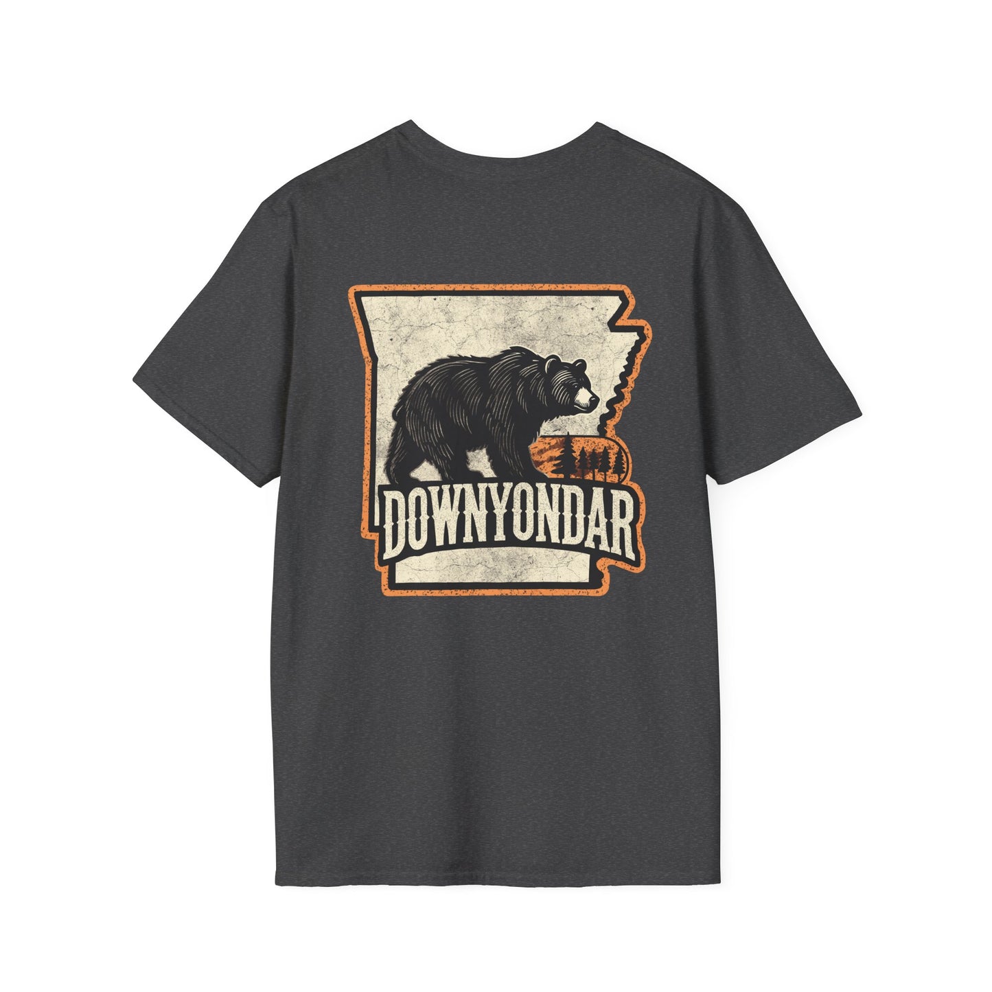 DownYondAR Black Bear Unisex Softstyle T-Shirt