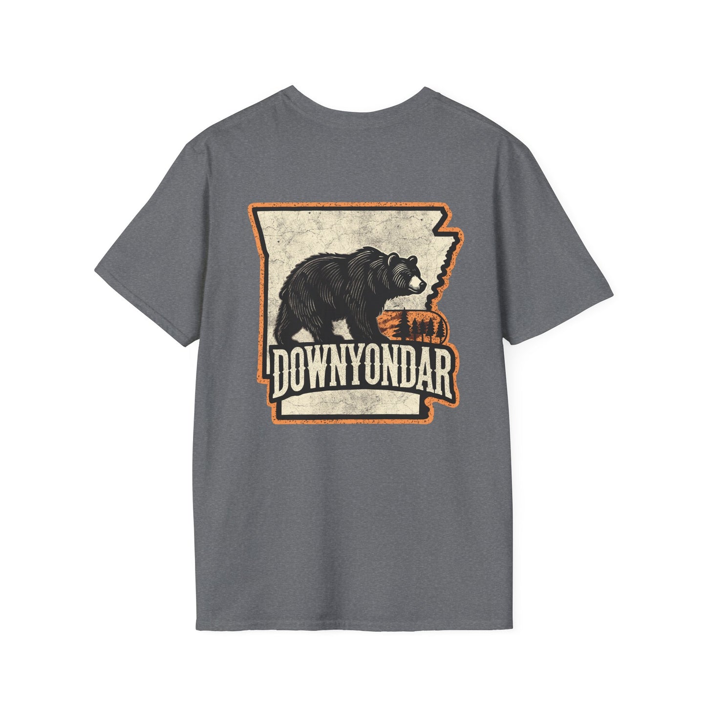 DownYondAR Black Bear Unisex Softstyle T-Shirt