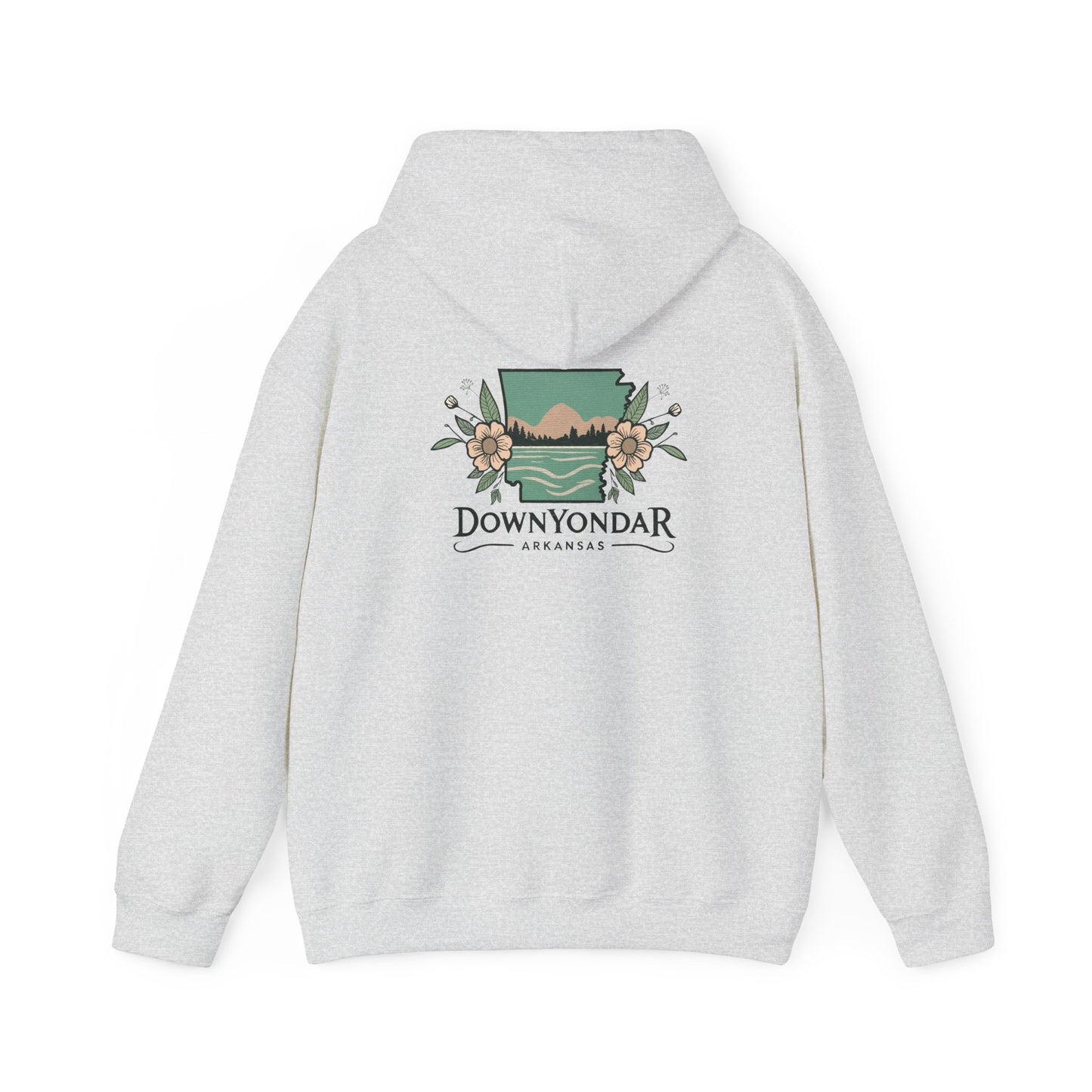 DownYondAR Arkansas Natural State Unisex Heavy Blend™ Hooded Sweatshirt