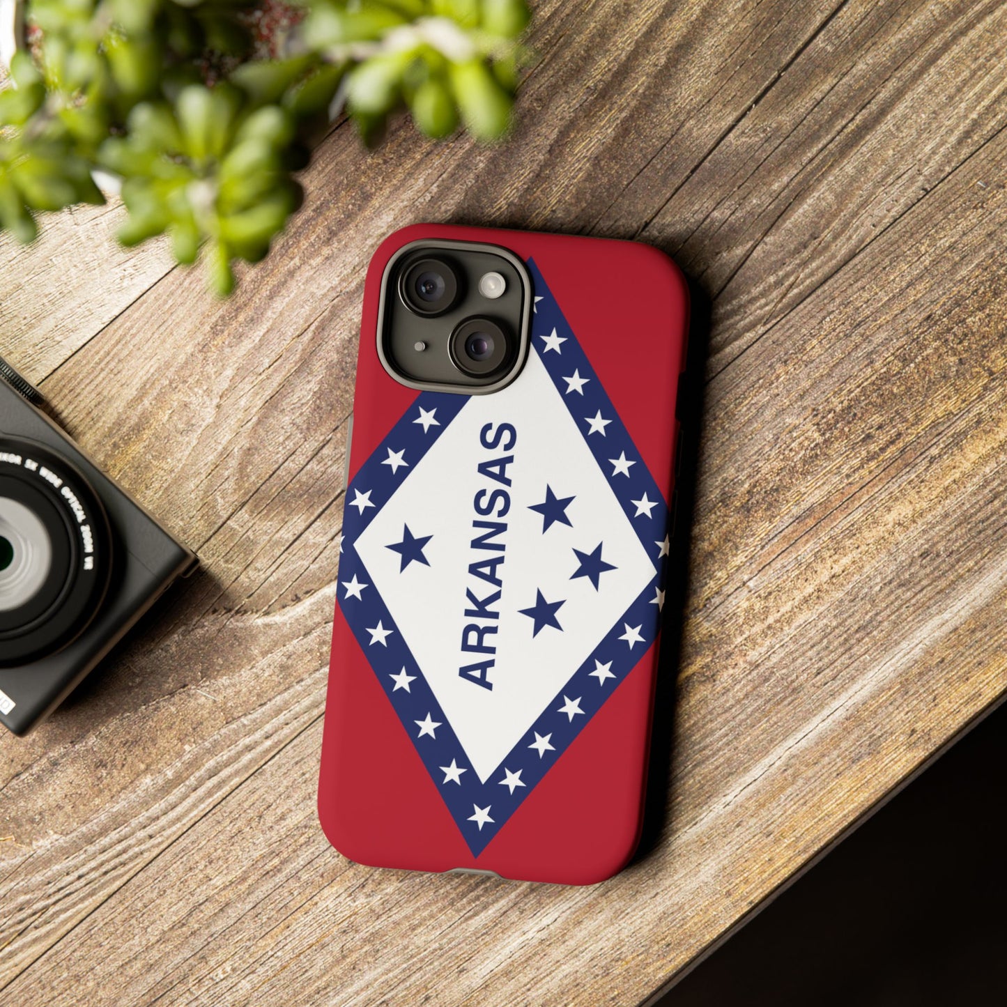 Arkansas State Flag Tough Case for iPhone