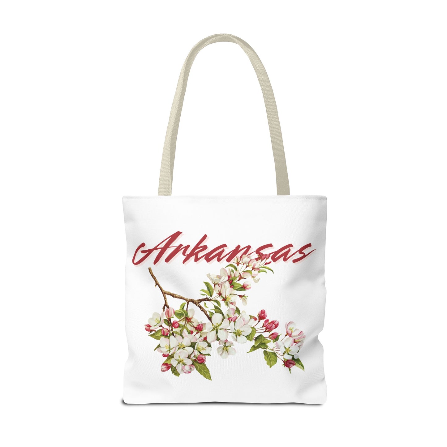 Arkansas Apple Blossom Tote Bag