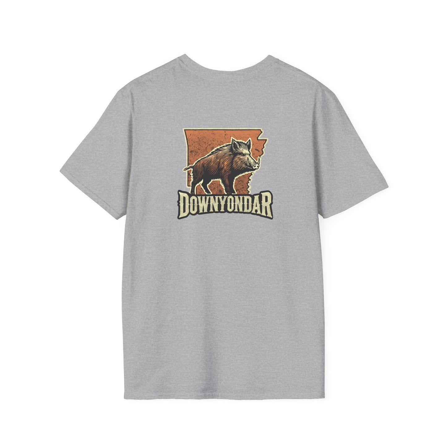 Arkansas Wildboar Hunting Unisex Softstyle T-Shirt