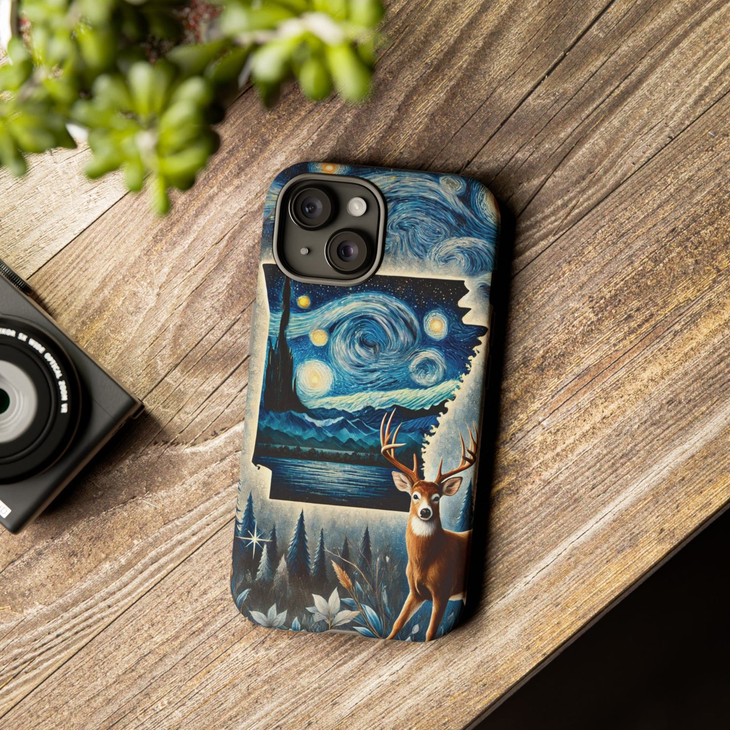 Arkansas Starry Sky Tough Case for iPhone