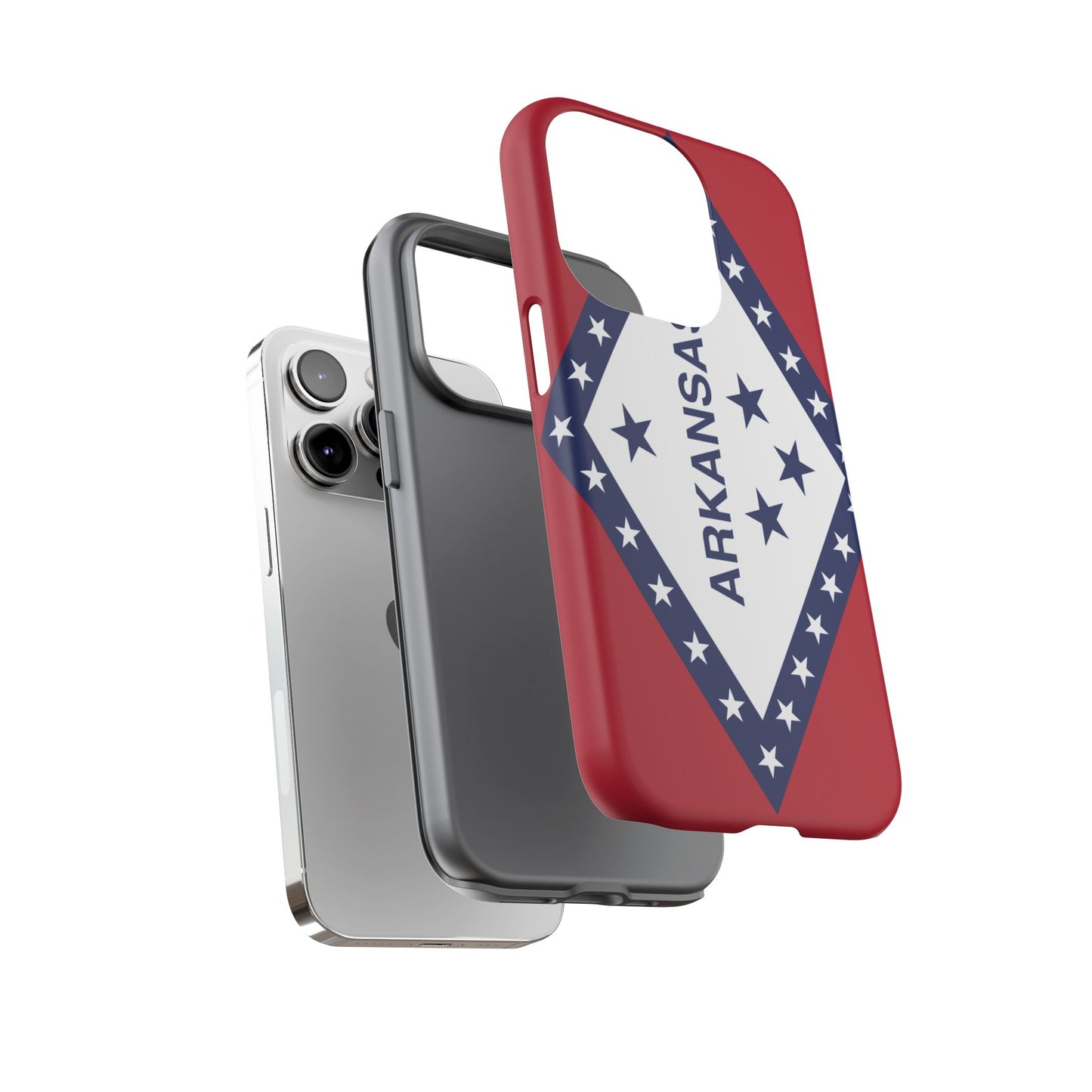 Arkansas State Flag Tough Case for iPhone