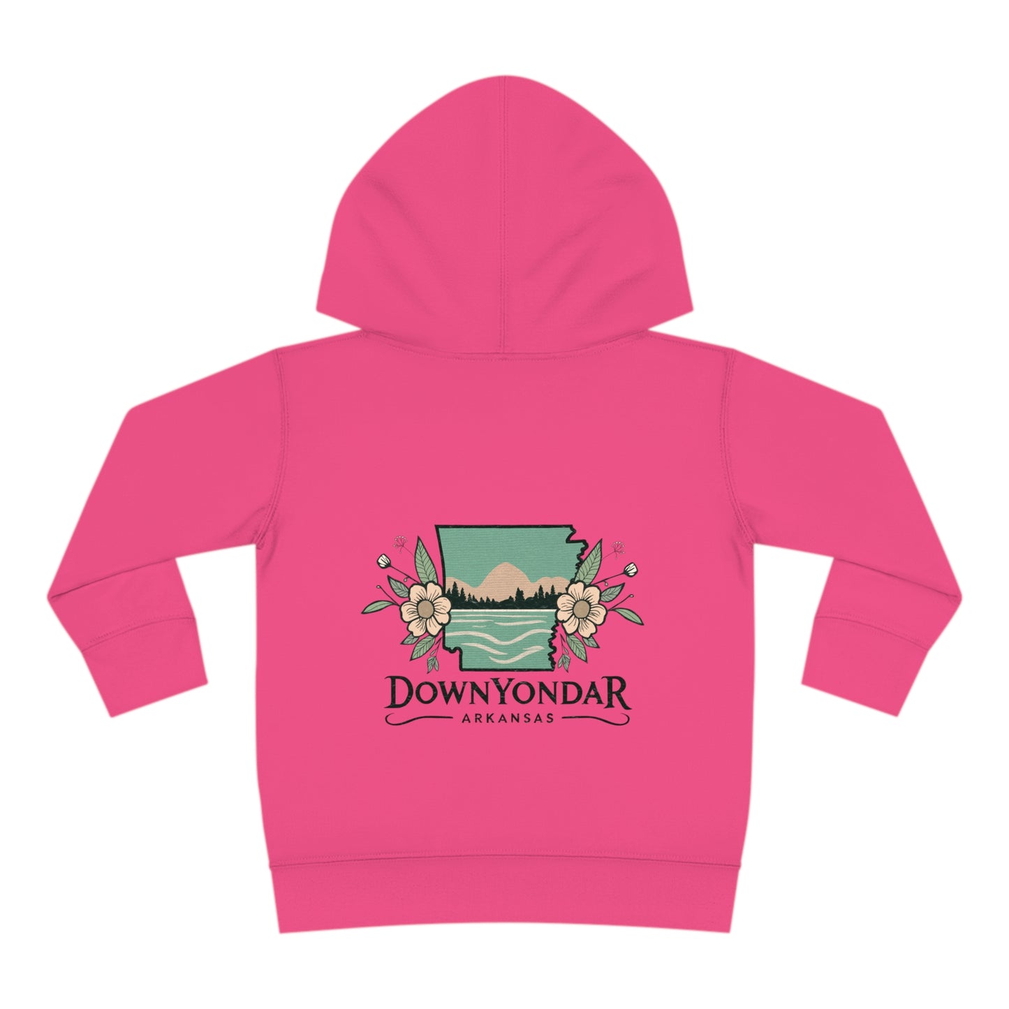 DownYondAR Arkansas Natural State Toddler Pullover Fleece Hoodie