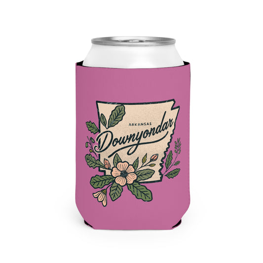 DownYondAR Floral Natural State Can Cooler Sleeve