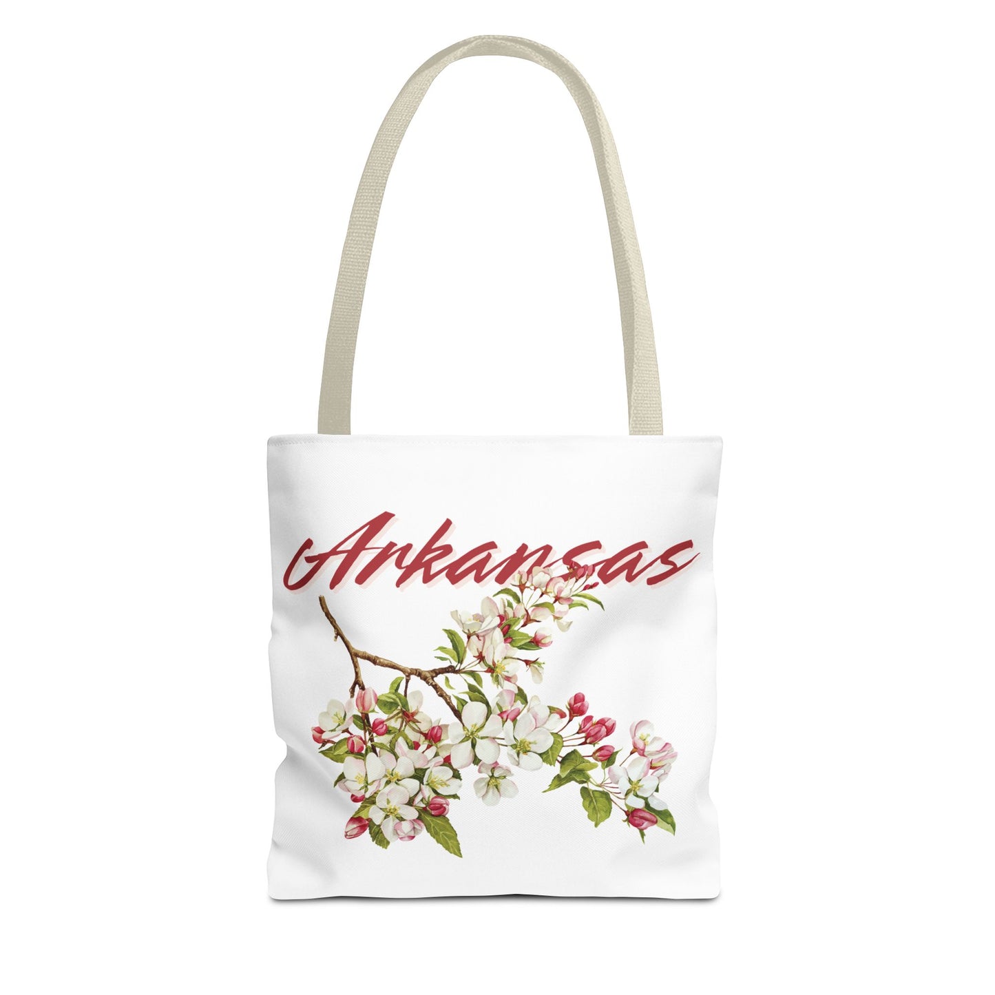 Arkansas Apple Blossom Tote Bag