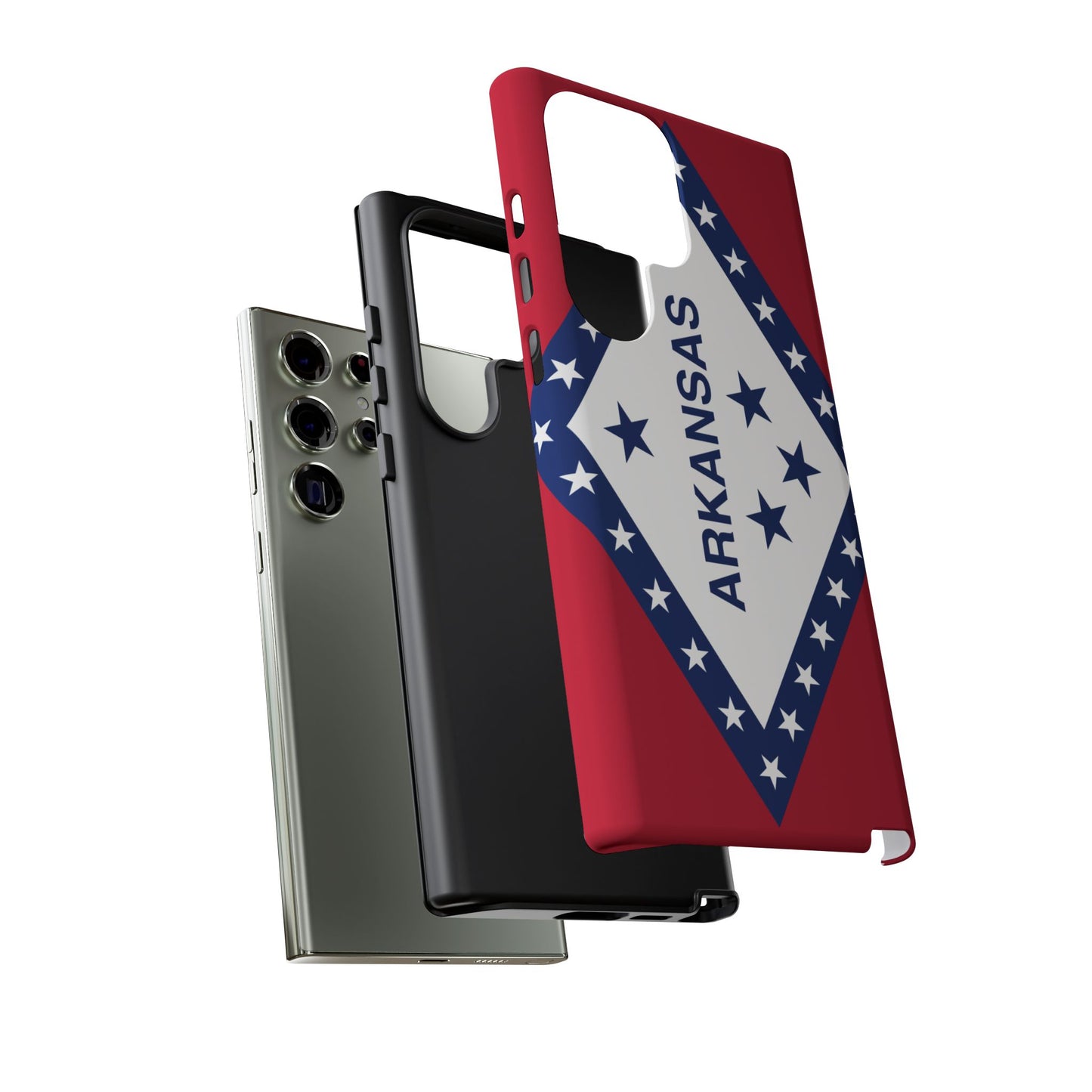 Arkansas State Flag Tough Case for Samsung Phones