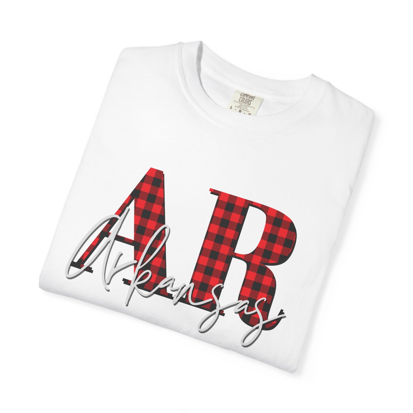 Buffalo Plaid AR Arkansas Comfort Colors® T-Shirt