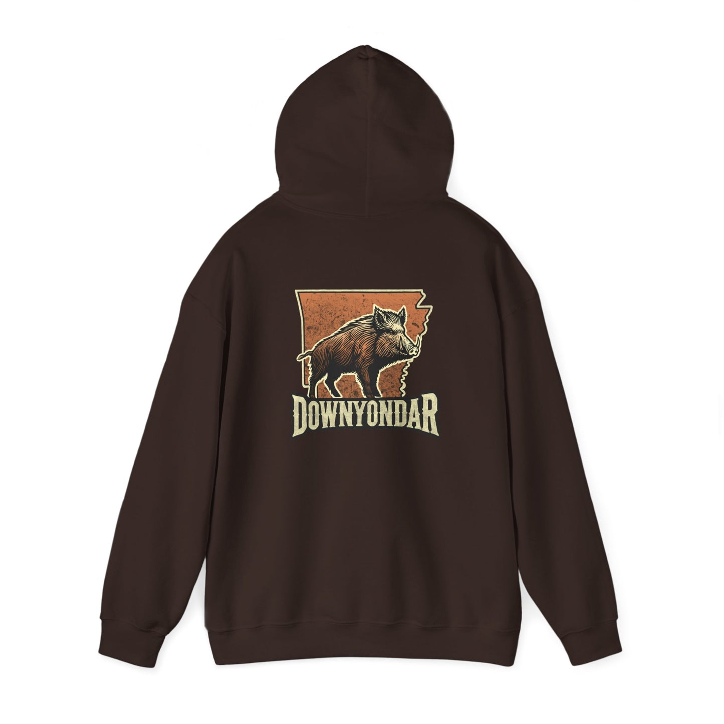 Arkansas Wildboar Hunting Unisex Heavy Blend™ Hooded Sweatshirt