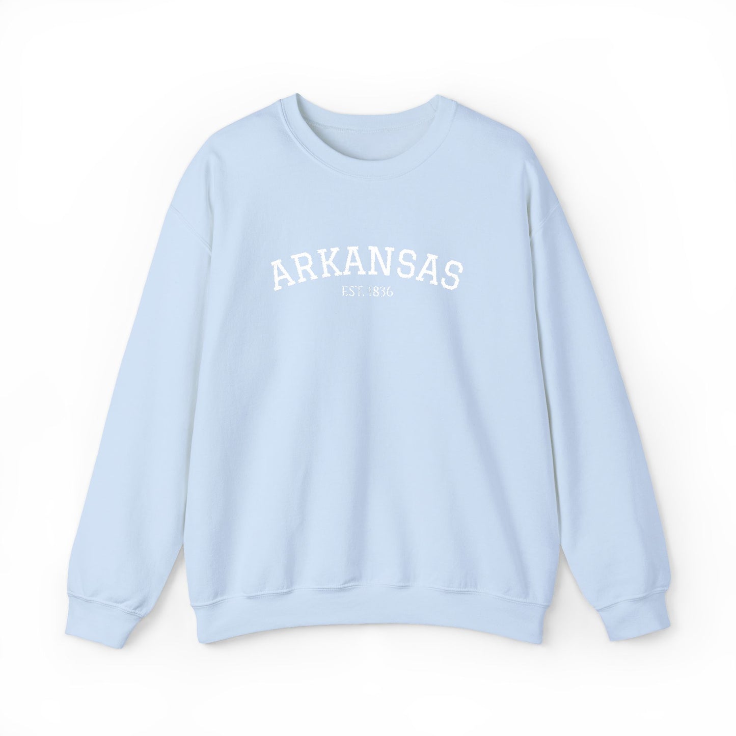 Arkansas Vintage Crewneck Sweatshirt — Classic State Pride Pullover