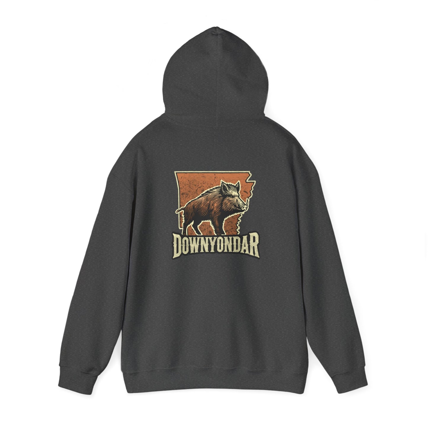 Arkansas Wildboar Hunting Unisex Heavy Blend™ Hooded Sweatshirt