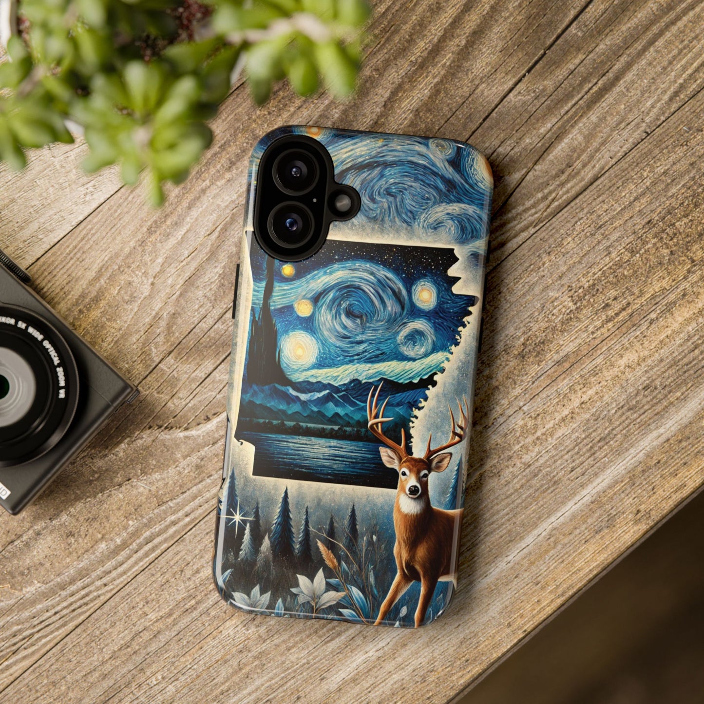 Arkansas Starry Sky Tough Case for iPhone