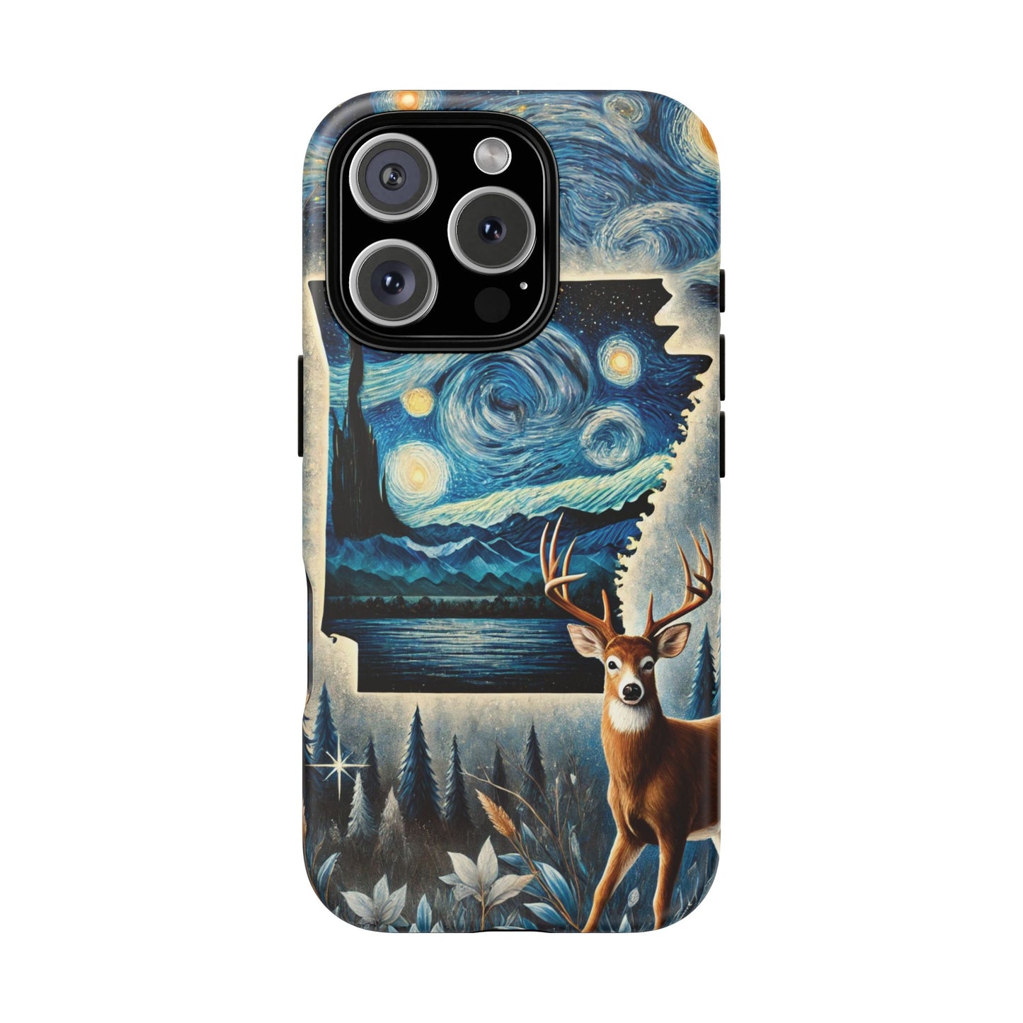 Arkansas Starry Sky Tough Case for iPhone