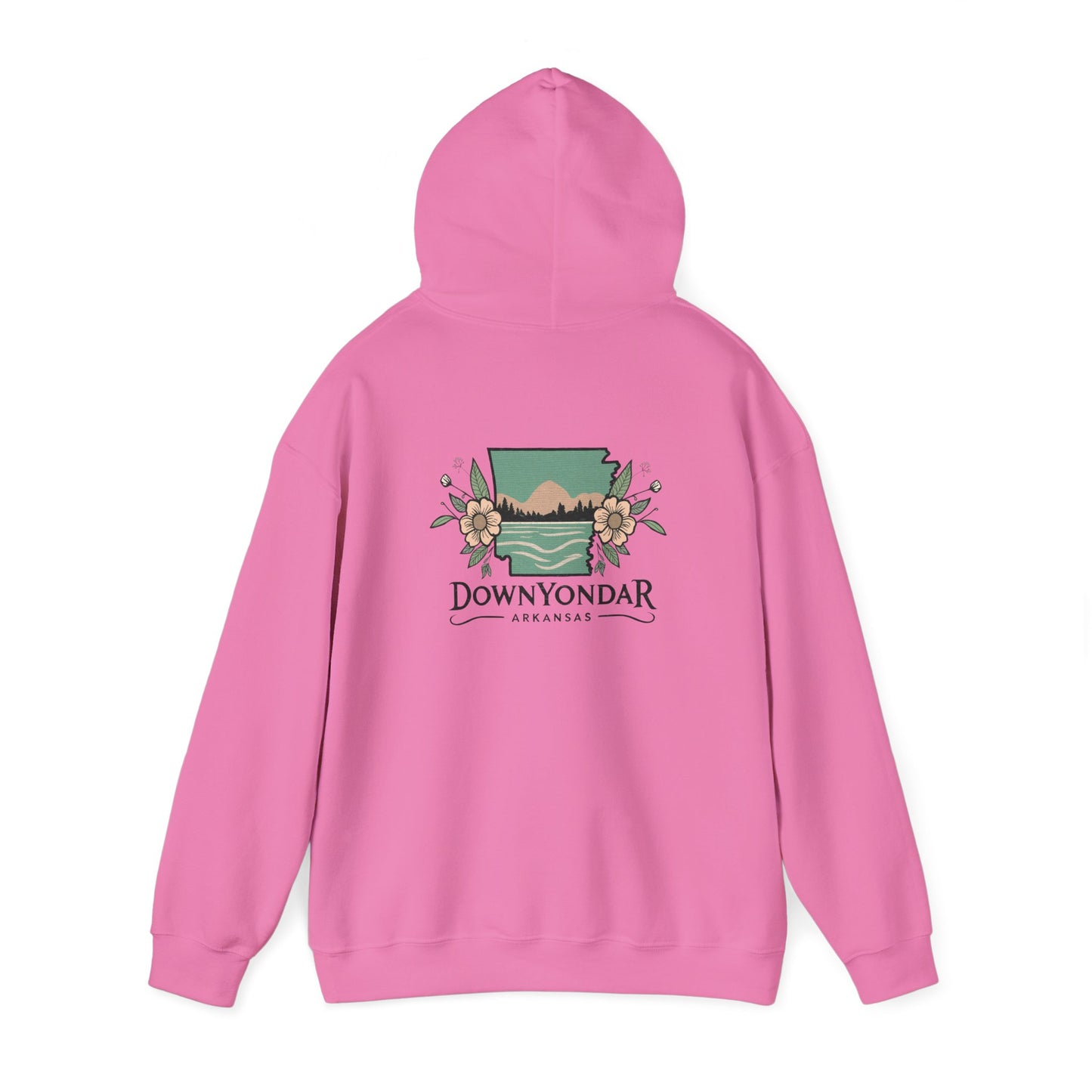 DownYondAR Arkansas Natural State Unisex Heavy Blend™ Hooded Sweatshirt