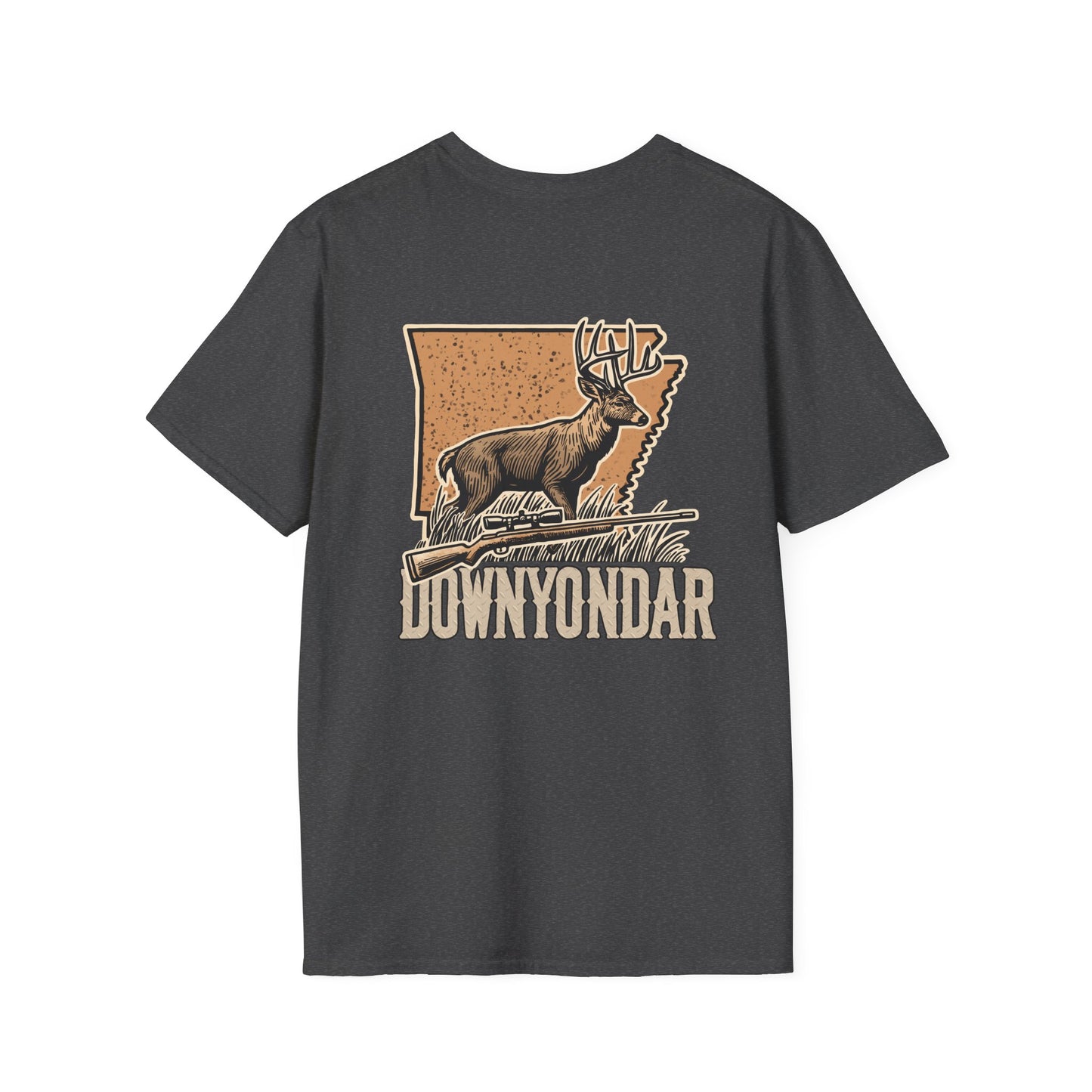 DownYondAR Whitetail Deer Unisex Softstyle T-Shirt