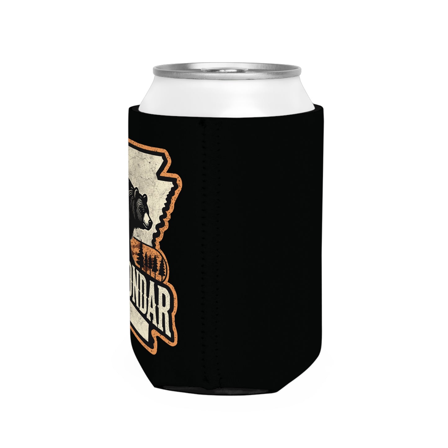 DownYondAR Black Bear Can Cooler Sleeve