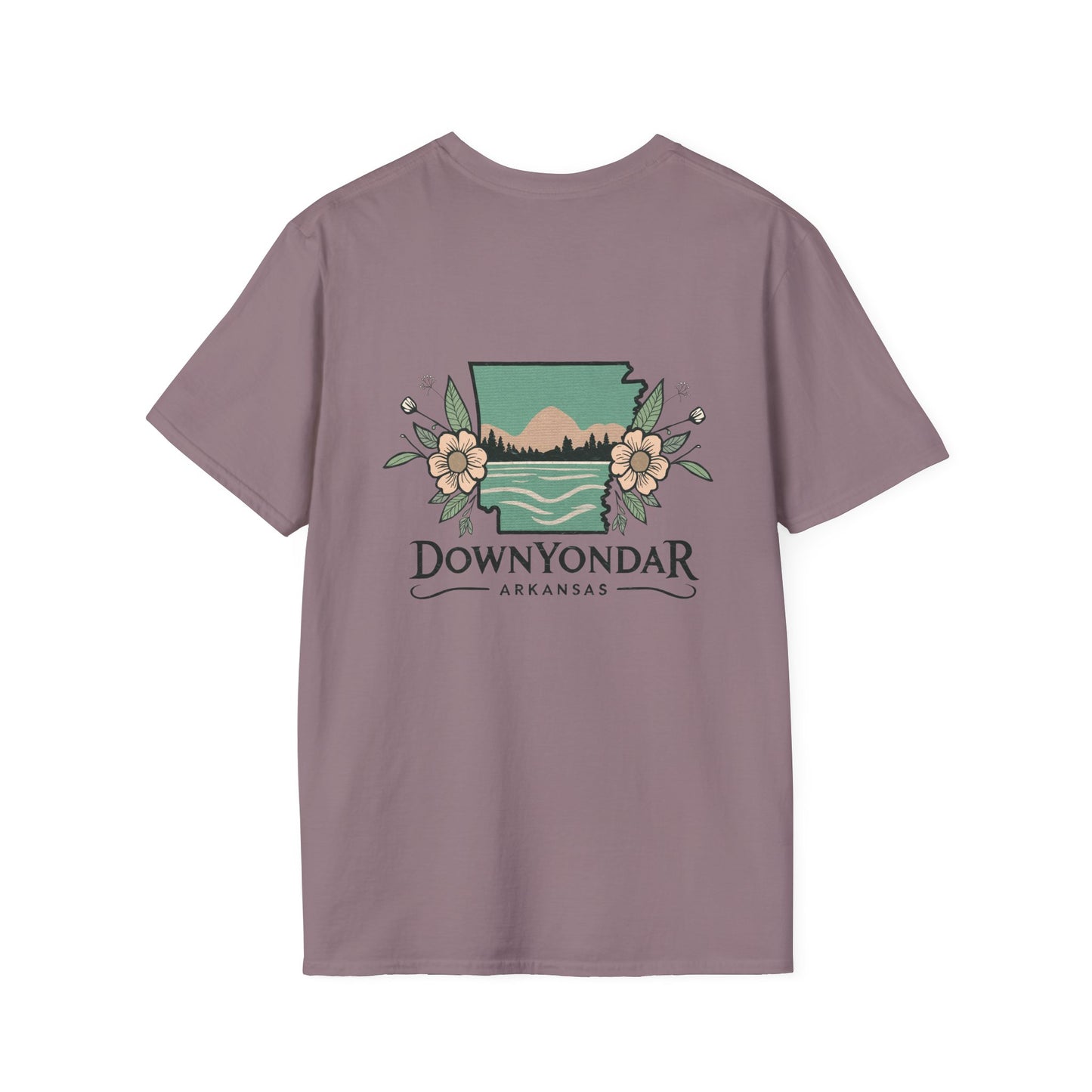 DownYondAR Arkansas Natural State Unisex Softstyle T-Shirt