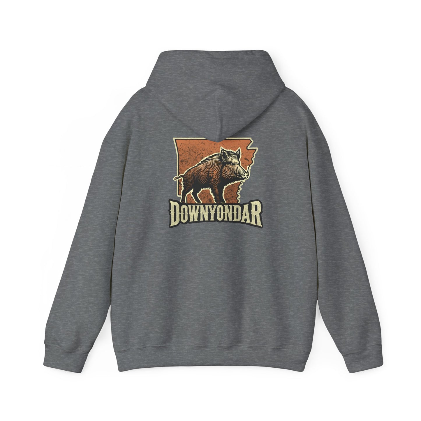 Arkansas Wildboar Hunting Unisex Heavy Blend™ Hooded Sweatshirt